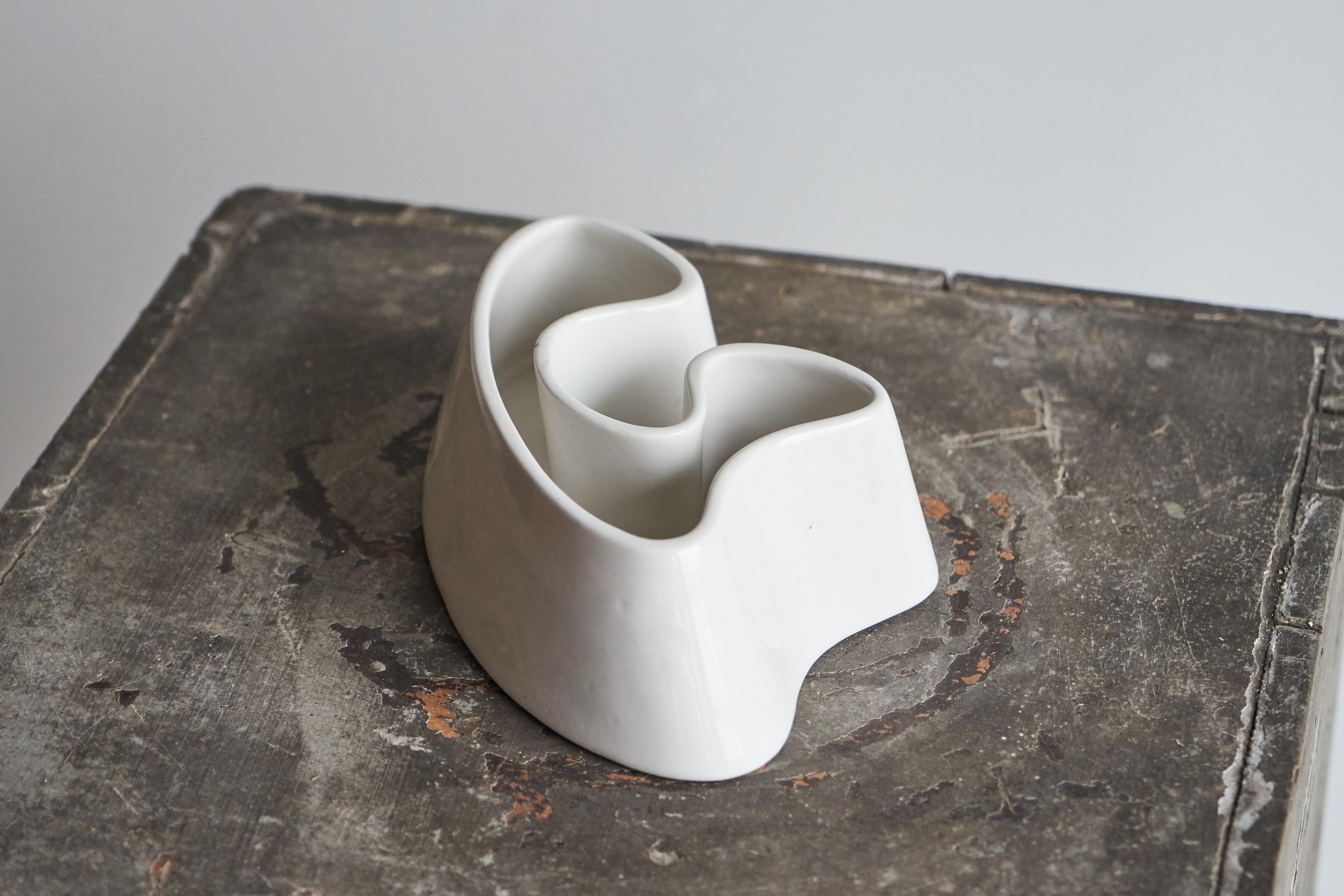 Angelo Mangiarotti Rare Ceramic Object 'Tremiti Formalibera' Danese Milano 1964 For Sale 2
