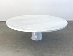 Angelo Mangiarotti Round Coffee Table