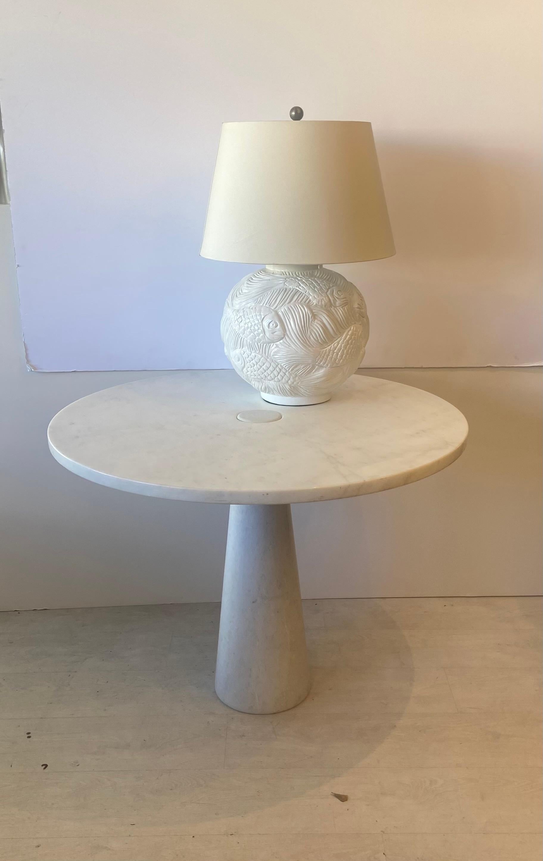 Mid-Century Modern Angelo Mangiarotti  Round Eros Table for Skipper