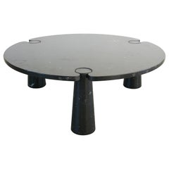 Angelo Mangiarotti Round Marble Eros Coffee Table