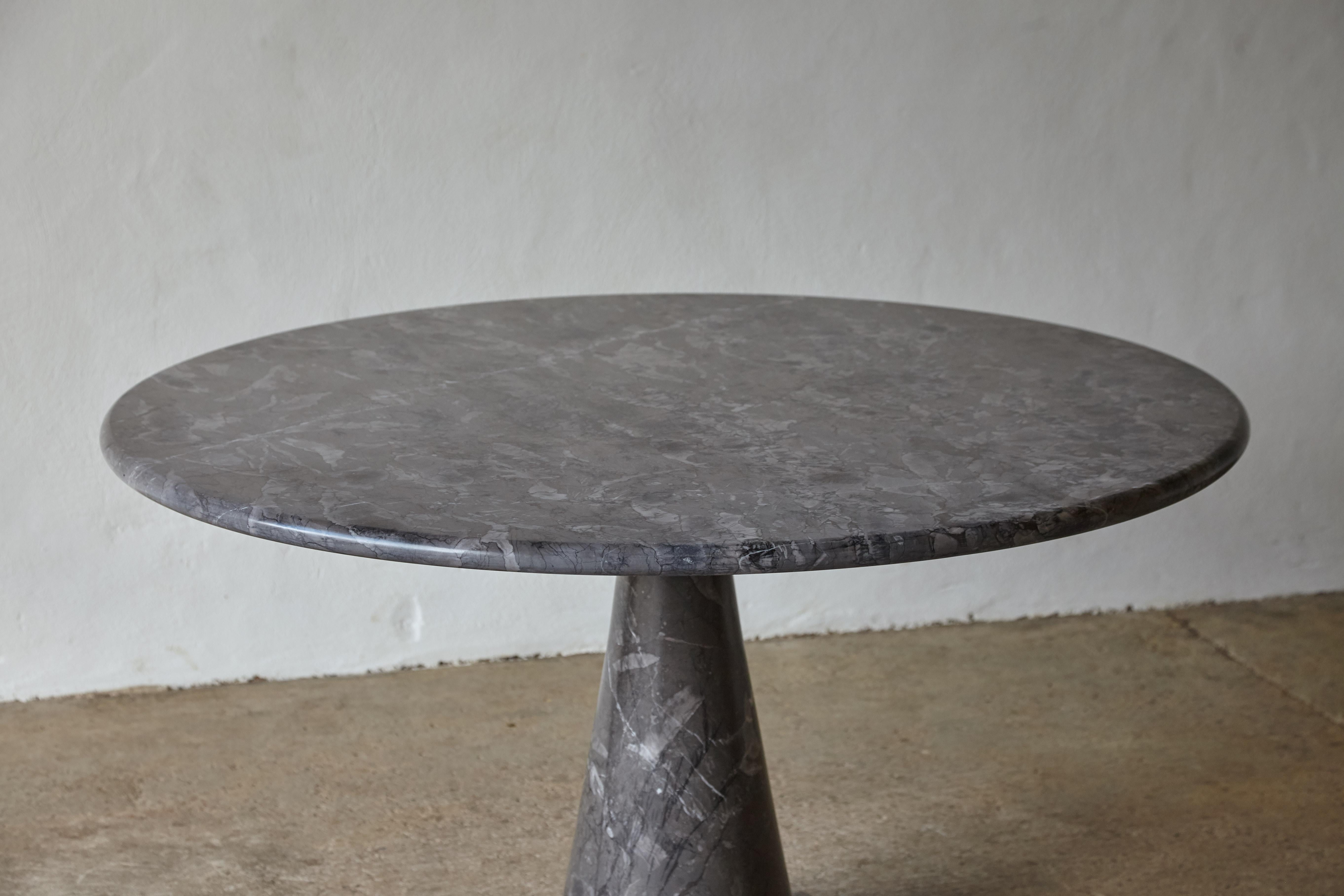Angelo Mangiarotti Round Marble M1 Dining Table, Italy, 1960s/70s 8