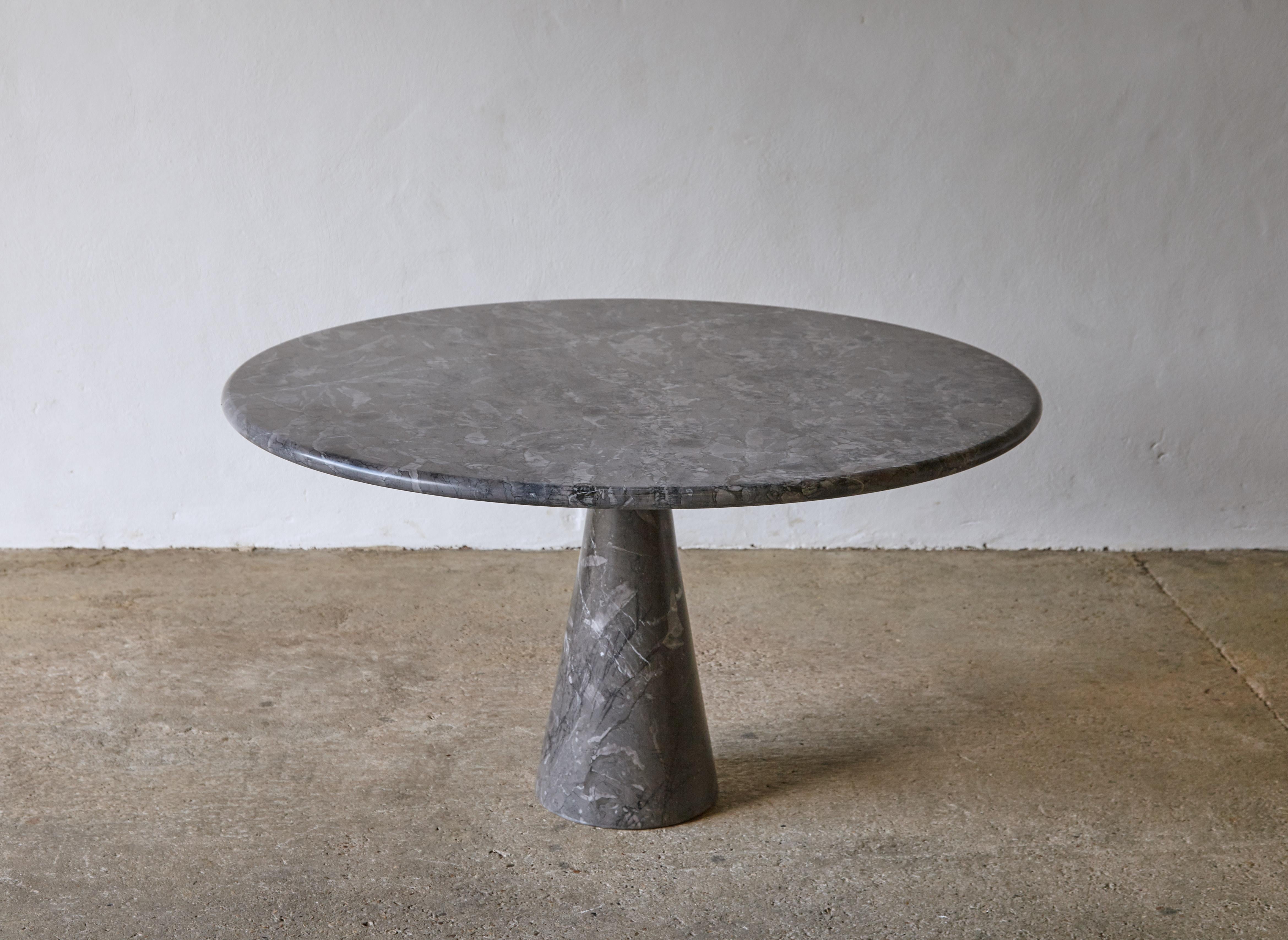 Angelo Mangiarotti Round Marble M1 Dining Table, Italy, 1960s/70s 9