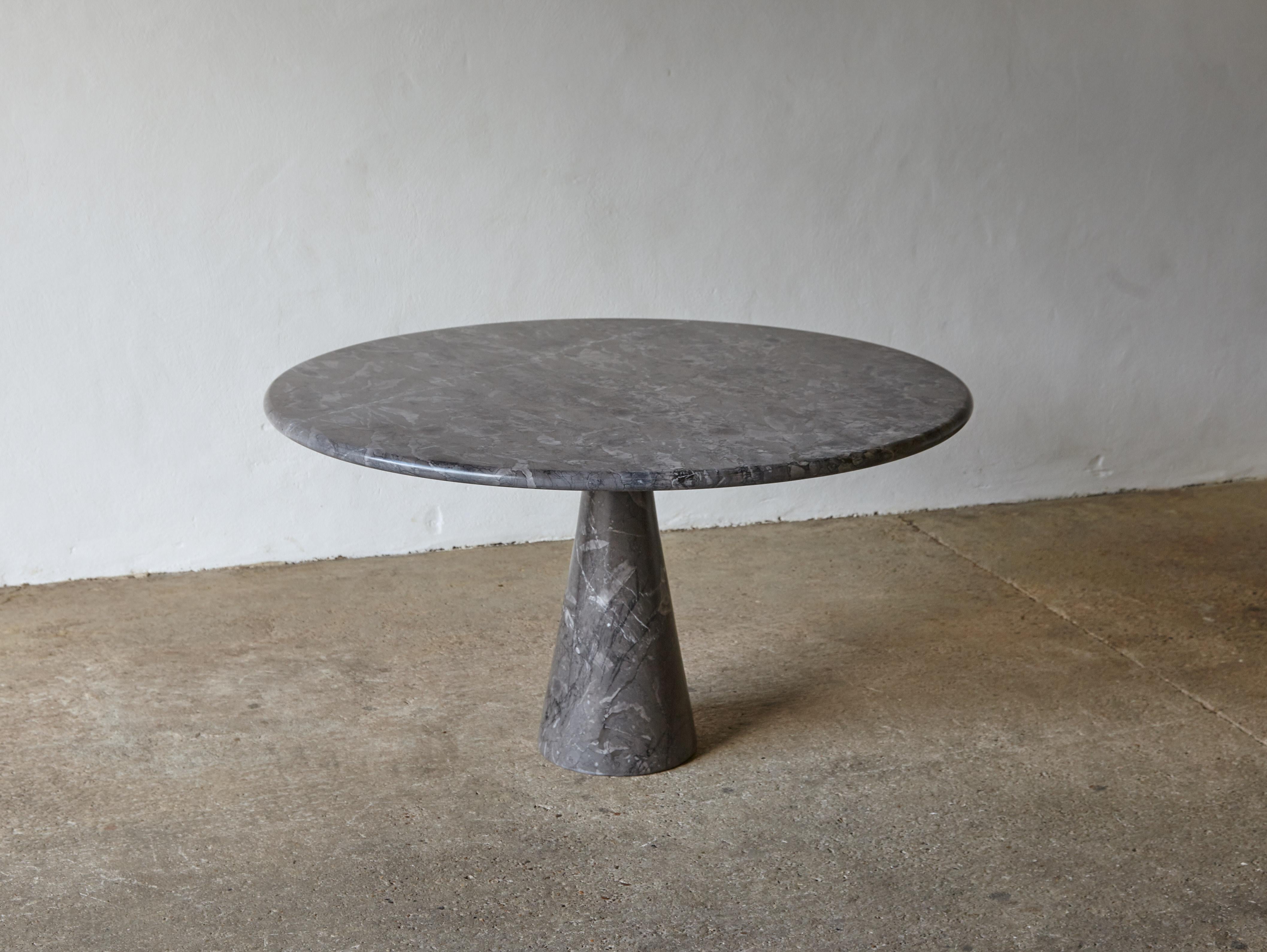 Angelo Mangiarotti Round Marble M1 Dining Table, Italy, 1960s/70s 10