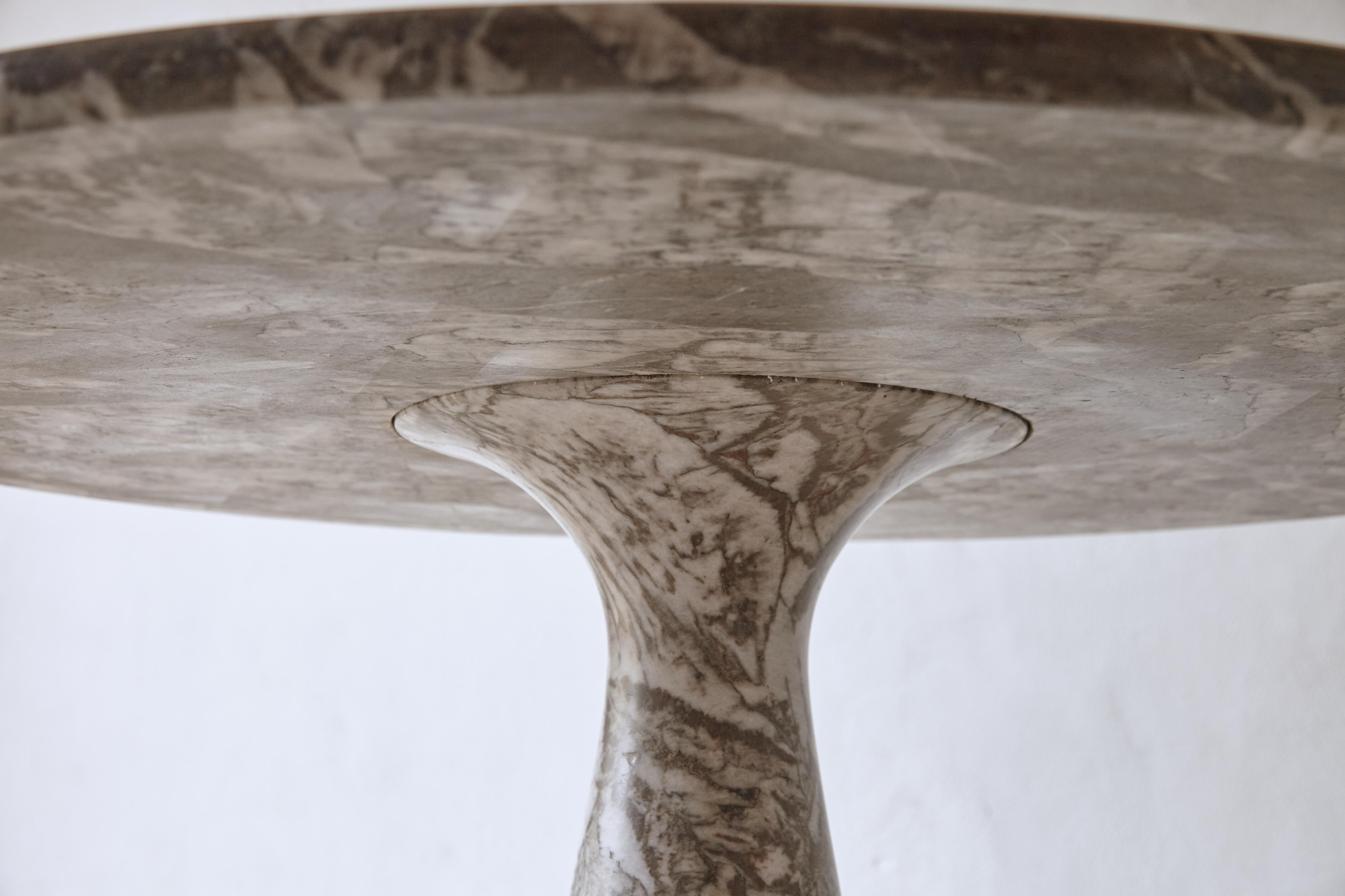Angelo Mangiarotti Round Marble M1 Dining Table, Italy, 1960s/70s 2