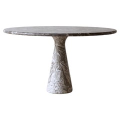 Angelo Mangiarotti Round Marble M1 Dining Table, Italy, 1960s/70s