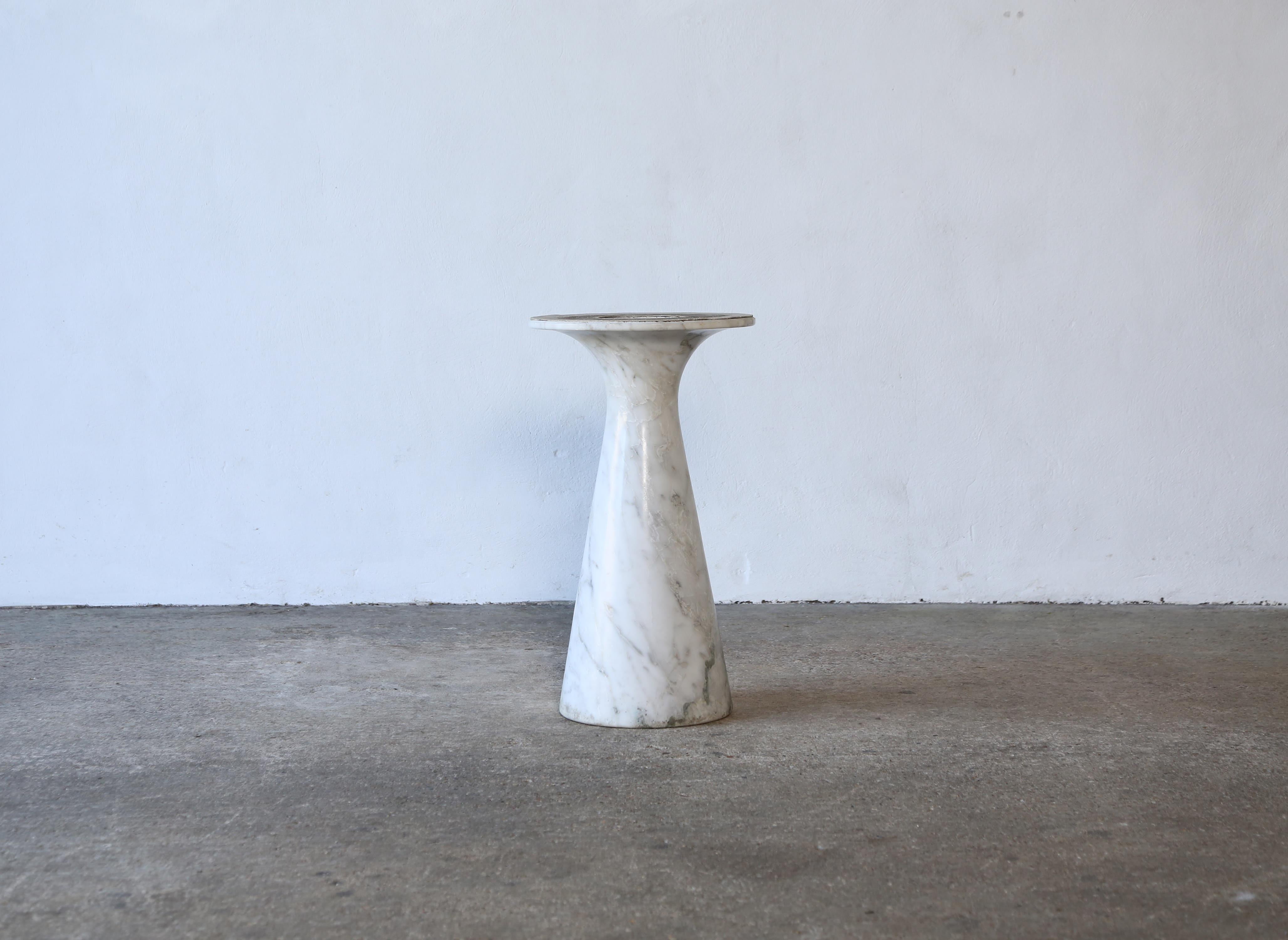 Angelo Mangiarotti Round Marble M1 Dining Table, Italy, 1970s For Sale 8