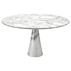 Angelo Mangiarotti Round Marble Table