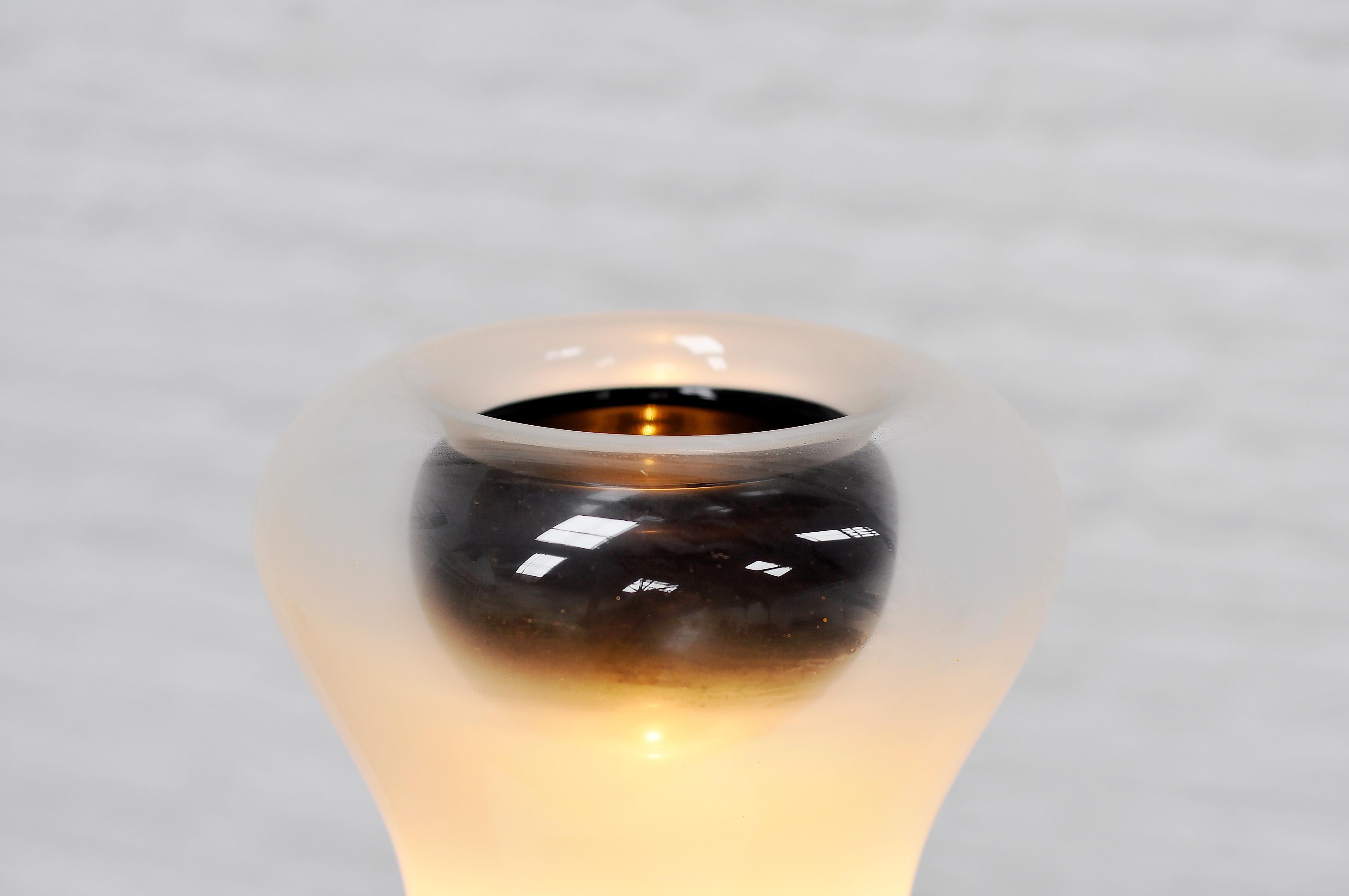Angelo Mangiarotti Lámpara de sobremesa 'Saffo' para Artemide, años 60 Metal en venta