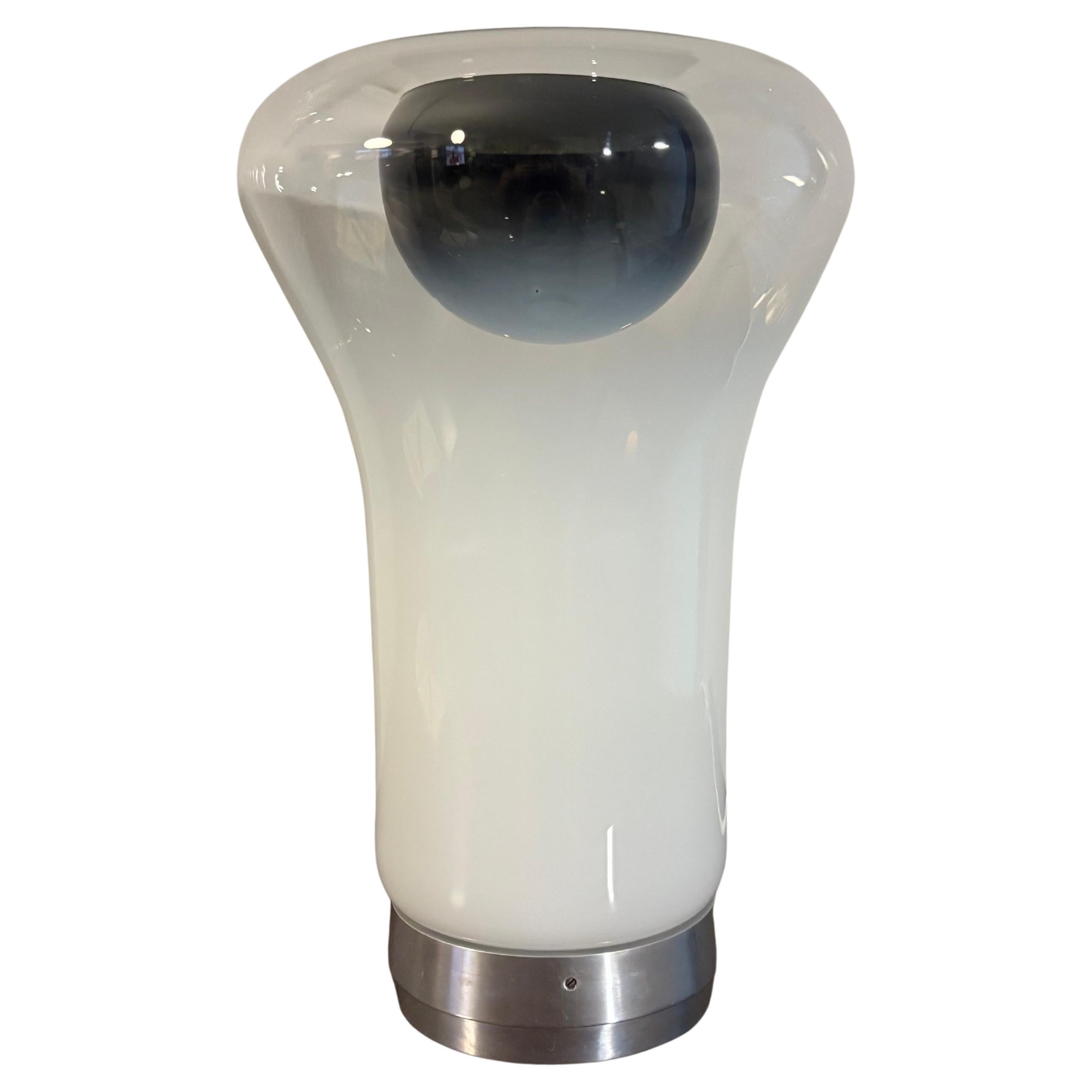 Angelo Mangiarotti Saffo Table Lamp in Blown Glass for Artemide, 1970