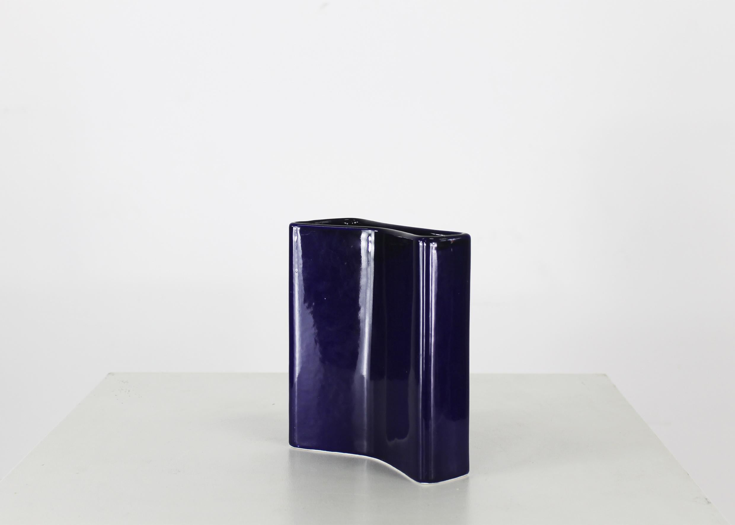 Metà XX secolo Angelo Mangiarotti Set di tre vasi in ceramica di Fratelli Brambilla 1960s in vendita