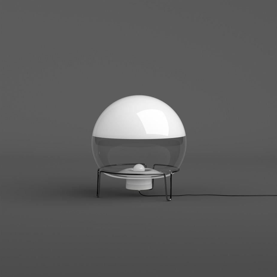 Angelo Mangiarotti Lámpara de mesa Sfera Para Karakter Moderno de mediados de siglo en venta