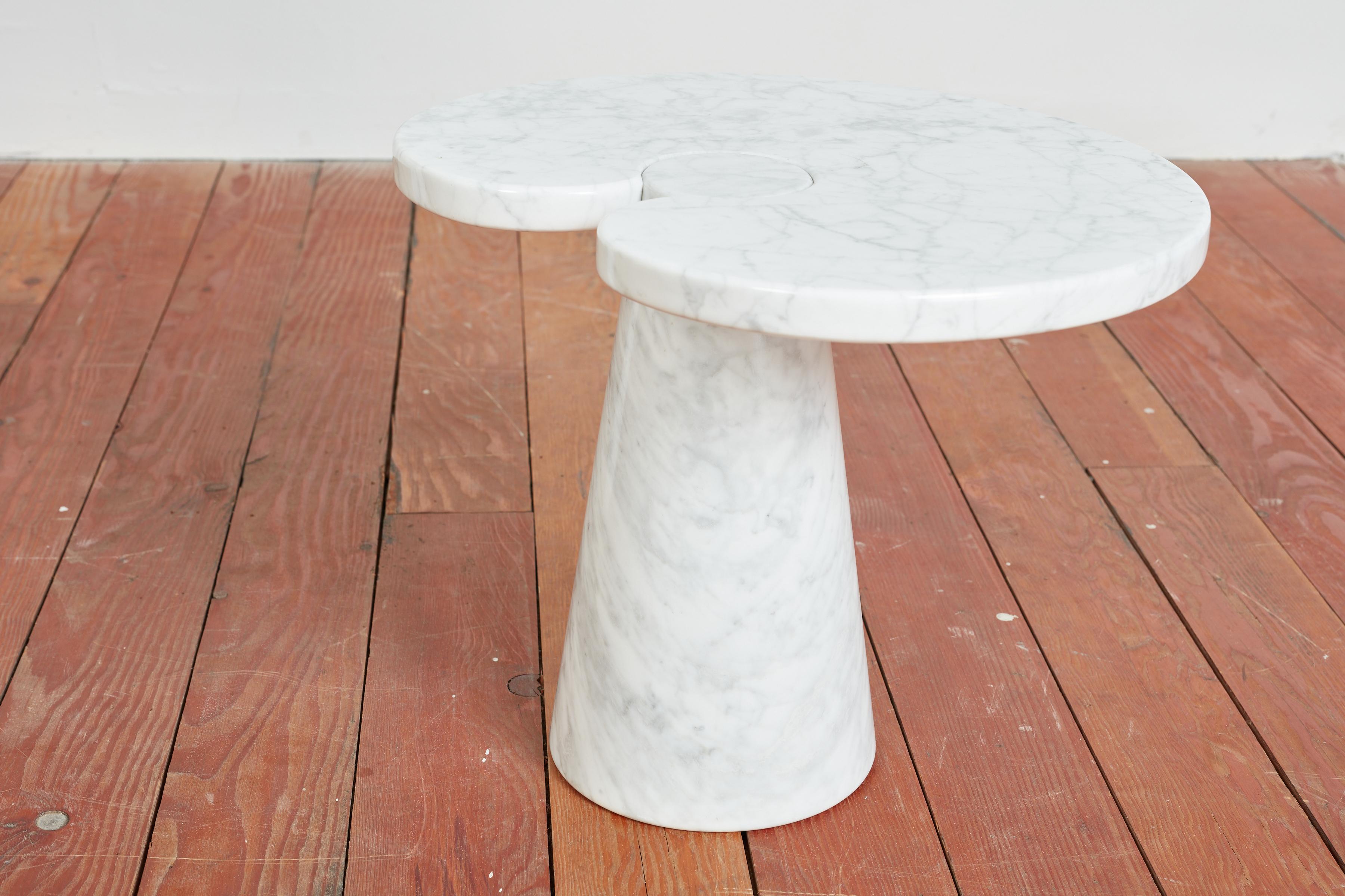 Angelo Mangiarotti Side Table In Good Condition For Sale In Beverly Hills, CA
