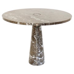 Angelo Mangiarotti Table Dining Eros Grigio Scoleria Marble Fucina for Skipper