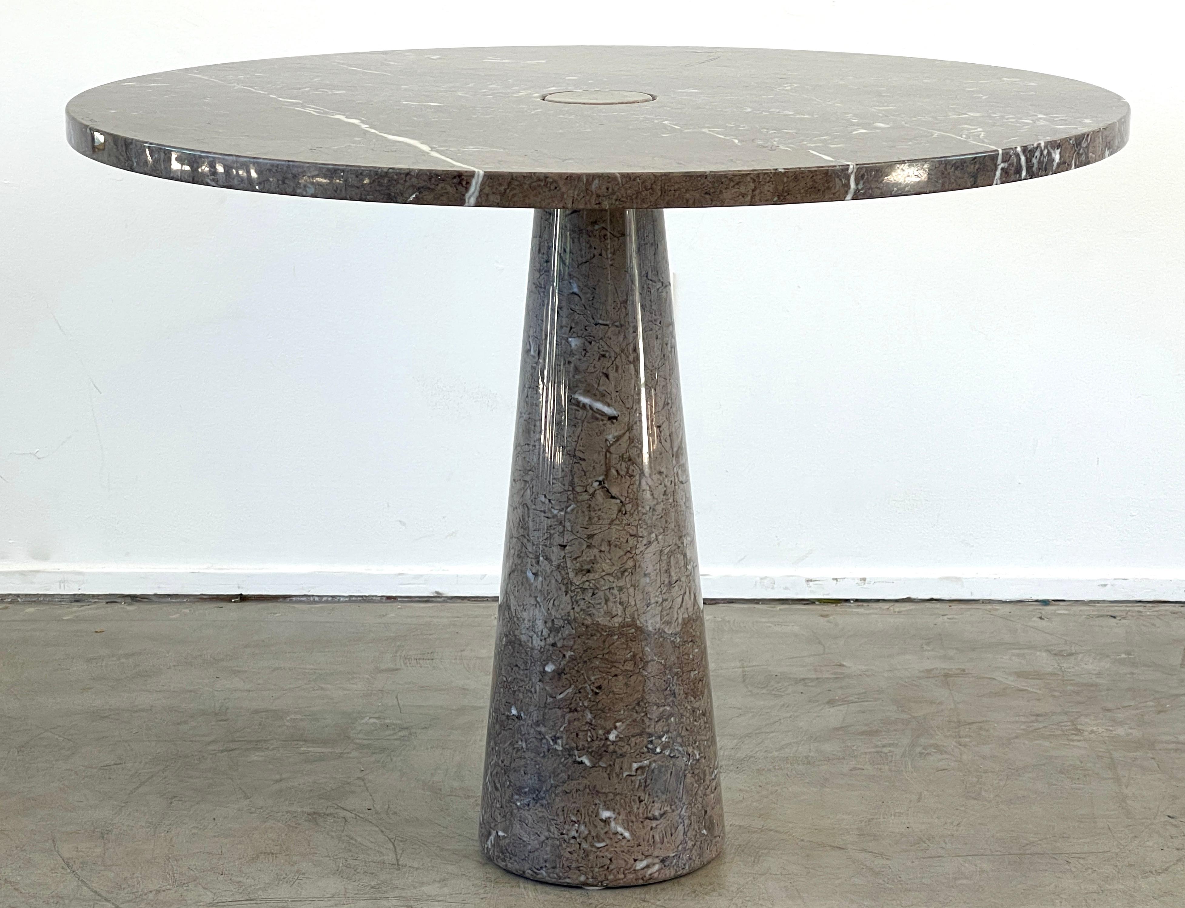 Marble Angelo Mangiarotti Table  For Sale