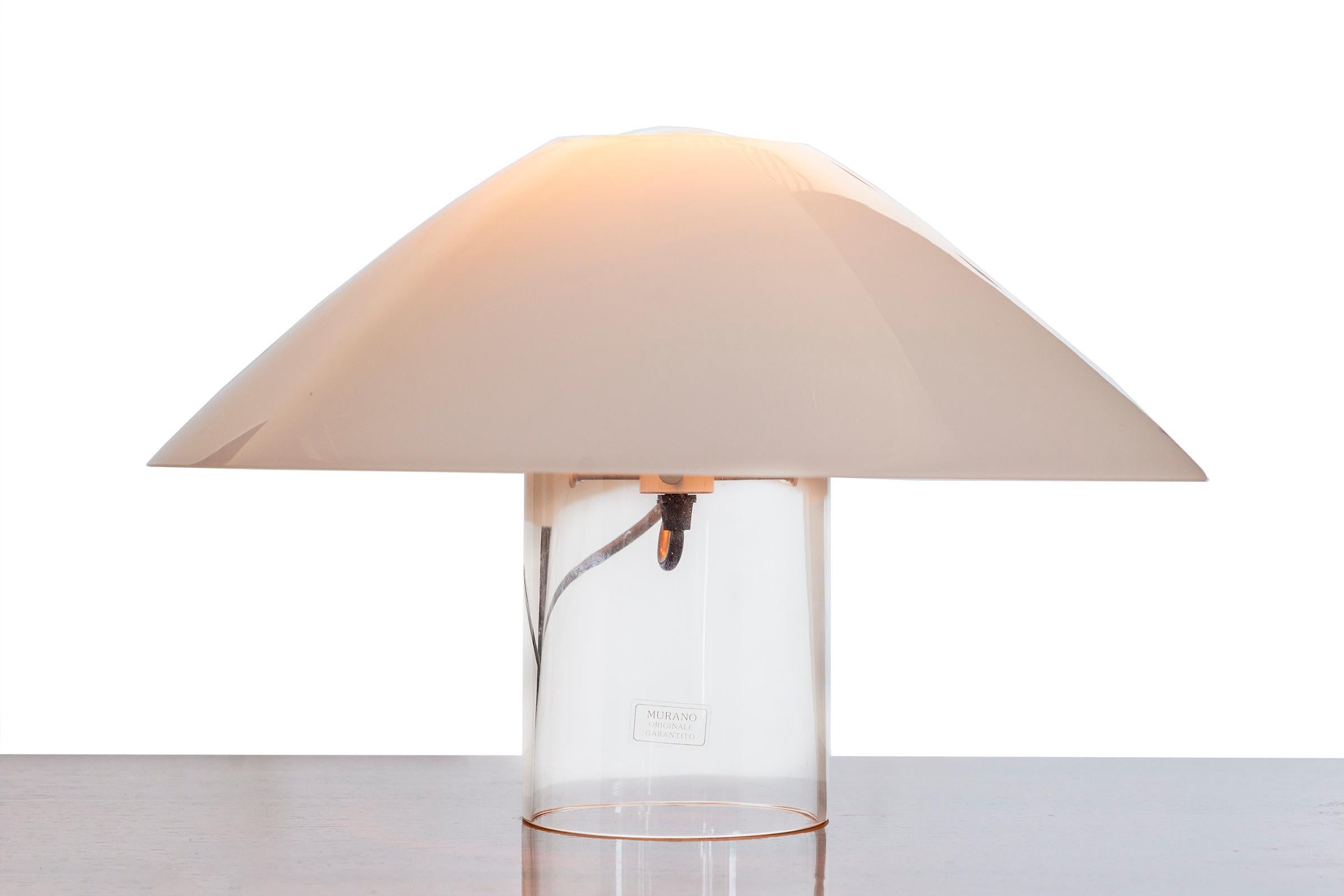 Mid-Century Modern Angelo Mangiarotti Table Lamp