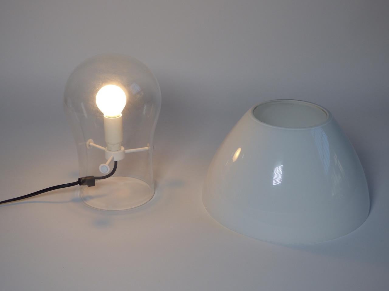 Lampe de table Polluce collection Angelo Mangiarotti pour Skipper, Italie Excellent état - En vente à Milan, Italy