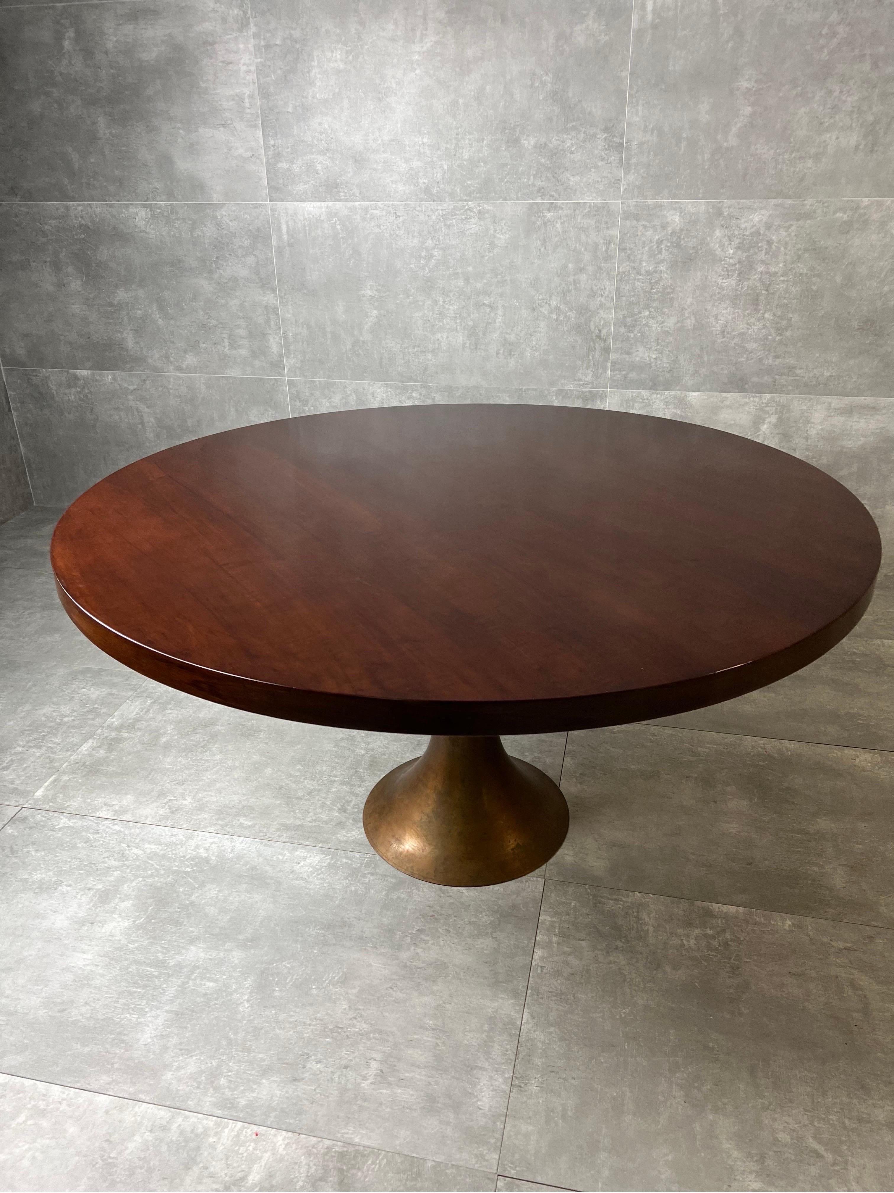 Mid-Century Modern Angelo Mangiarotti Table Model 302 for Bernini, Italy For Sale