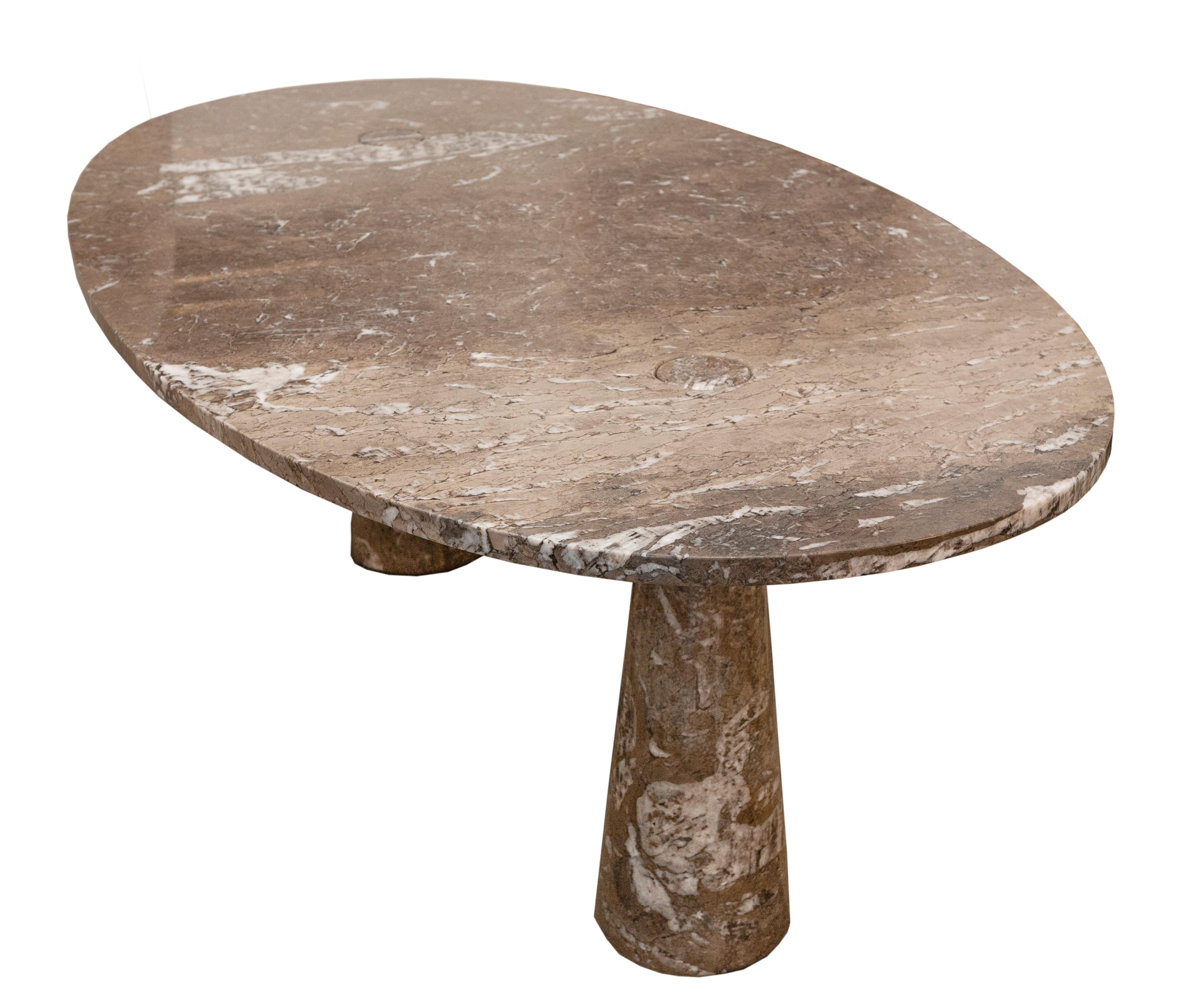 Angelo Mangiarotti, Tischserie „Eros“, für Skipper Company, 1971 (Marmor) im Angebot