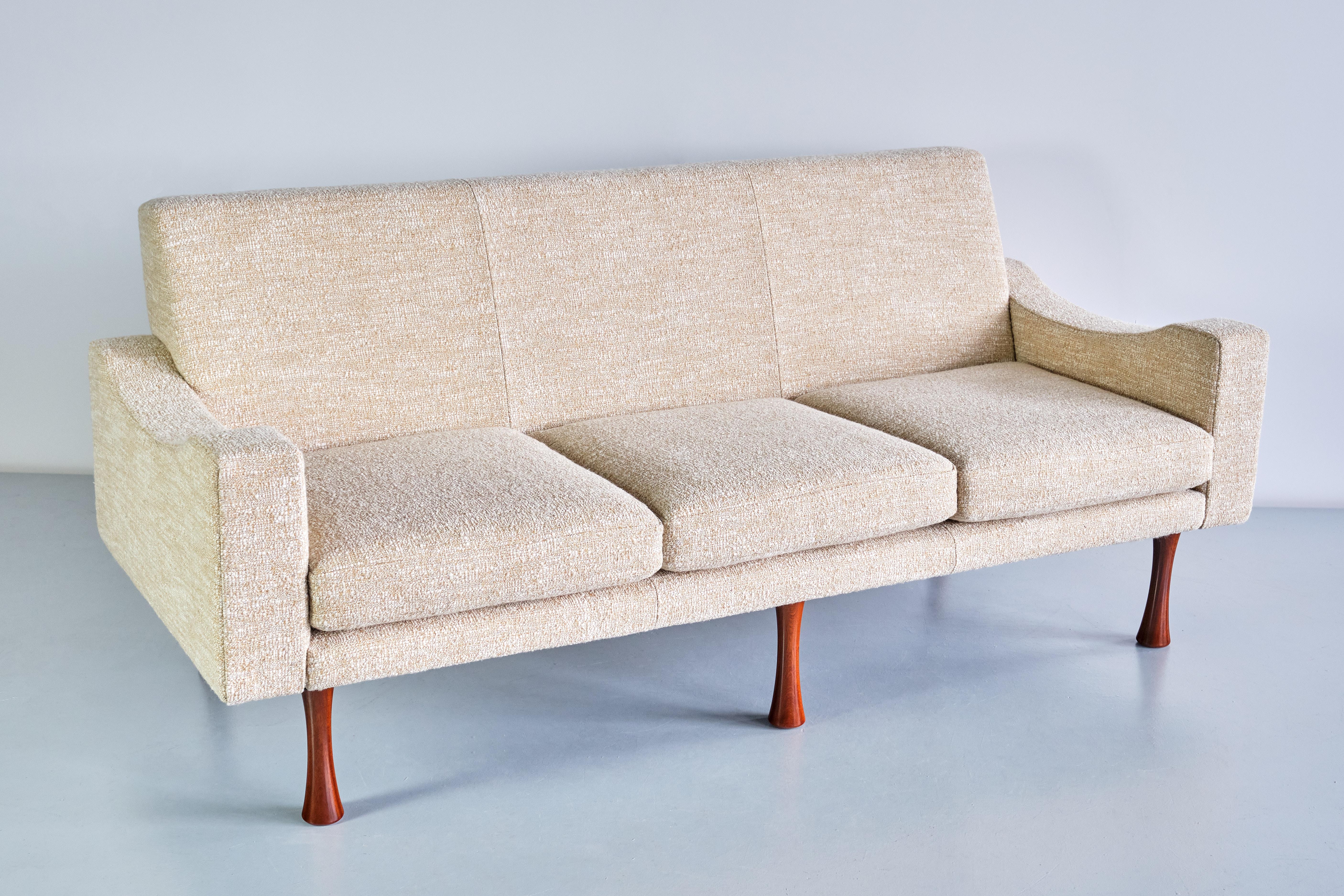 Angelo Mangiarotti Dreisitzer-Sofa, La Sorgente Dei Mobili, Italien, 1970er Jahre (Moderne der Mitte des Jahrhunderts) im Angebot