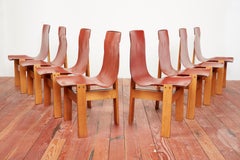 Angelo Mangiarotti Tre 3 Chair, Set of 8