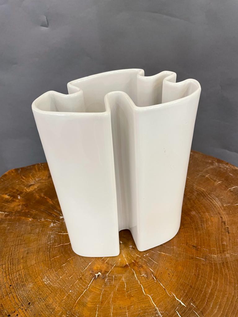 Angelo Mangiarotti Vase in Ceramic, Italy 1960s For Sale 2