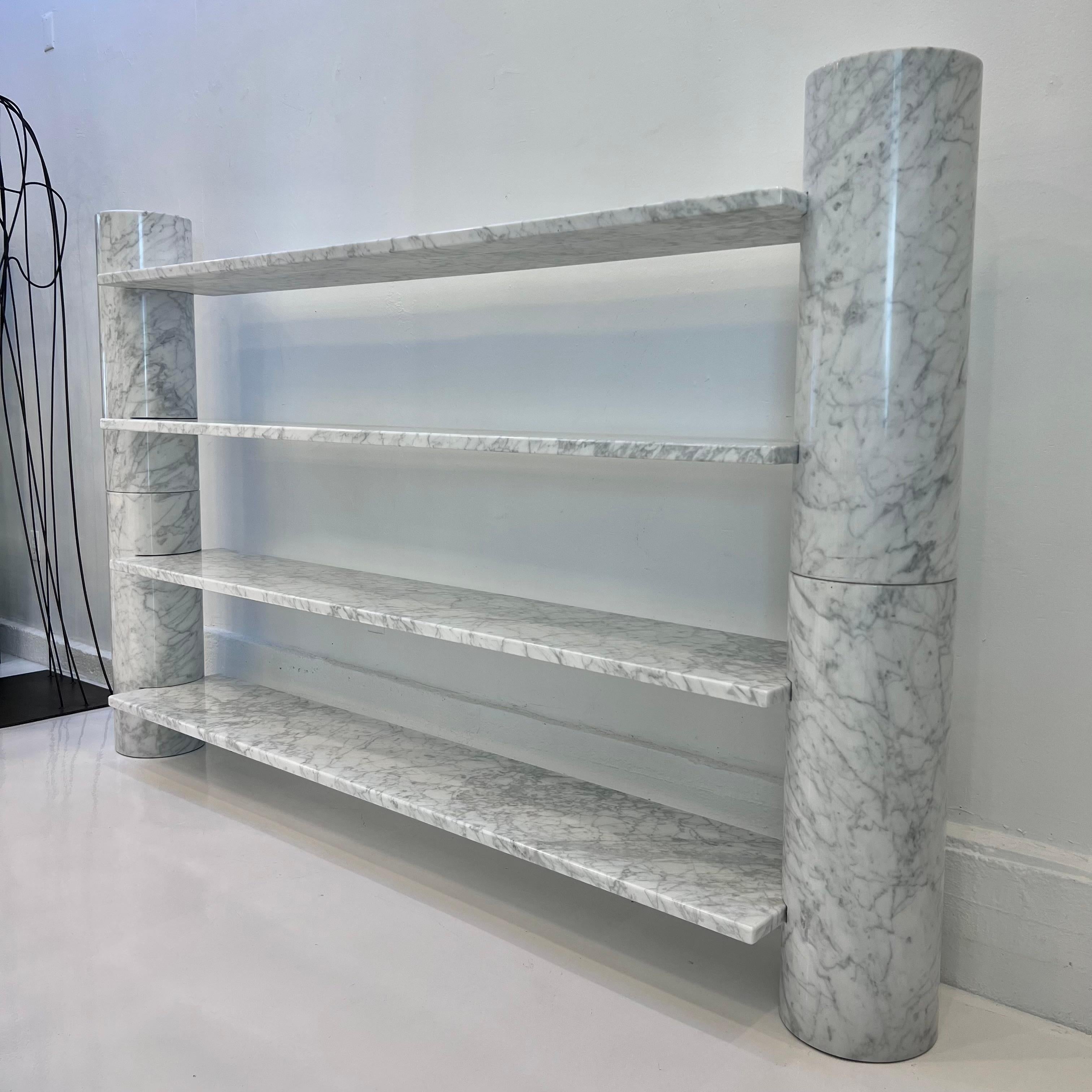 Elegant Carrara marble 
