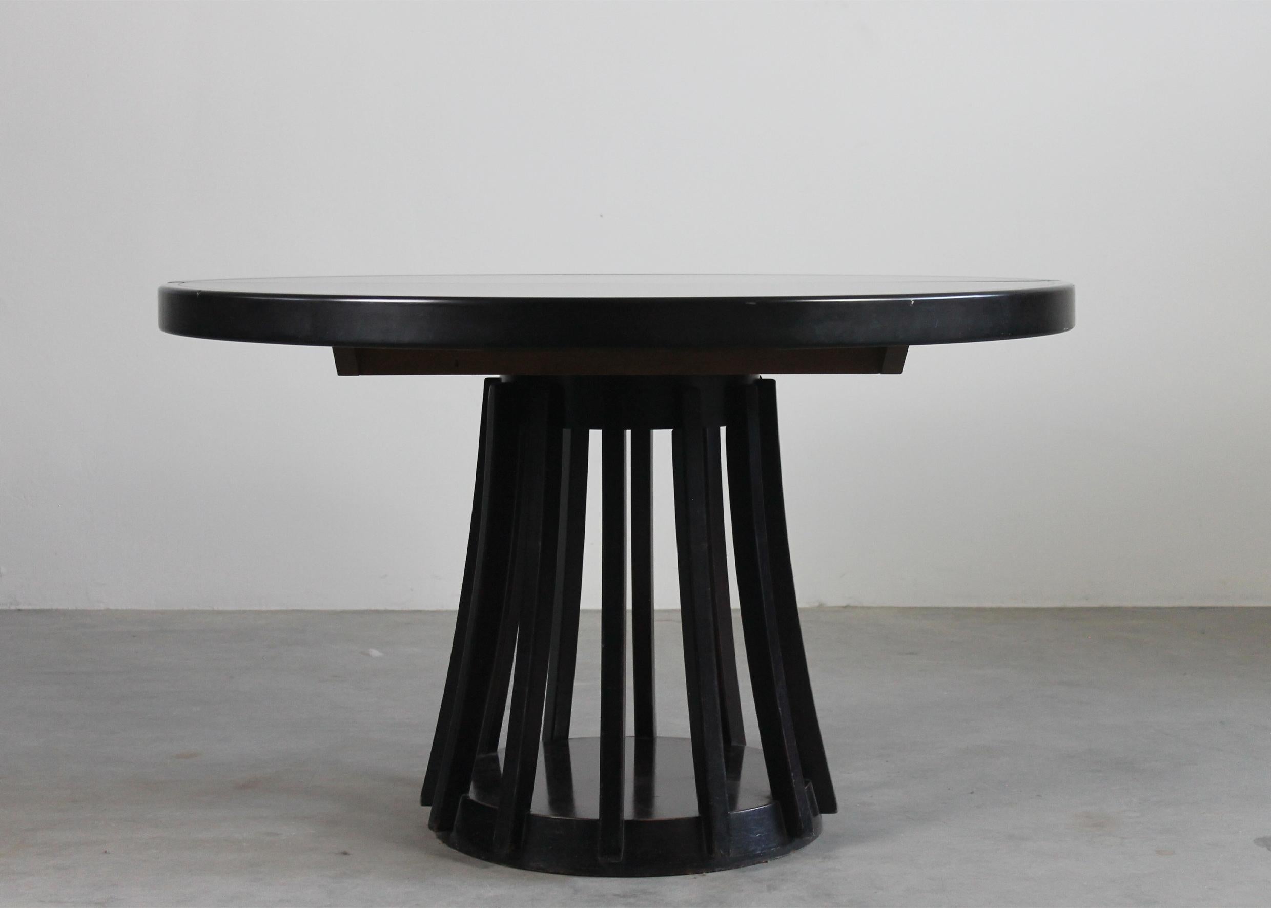 Mid-Century Modern Angelo Mangiarotti Programma S11 Extensible Table by Sorgente dei Mobili 1970s