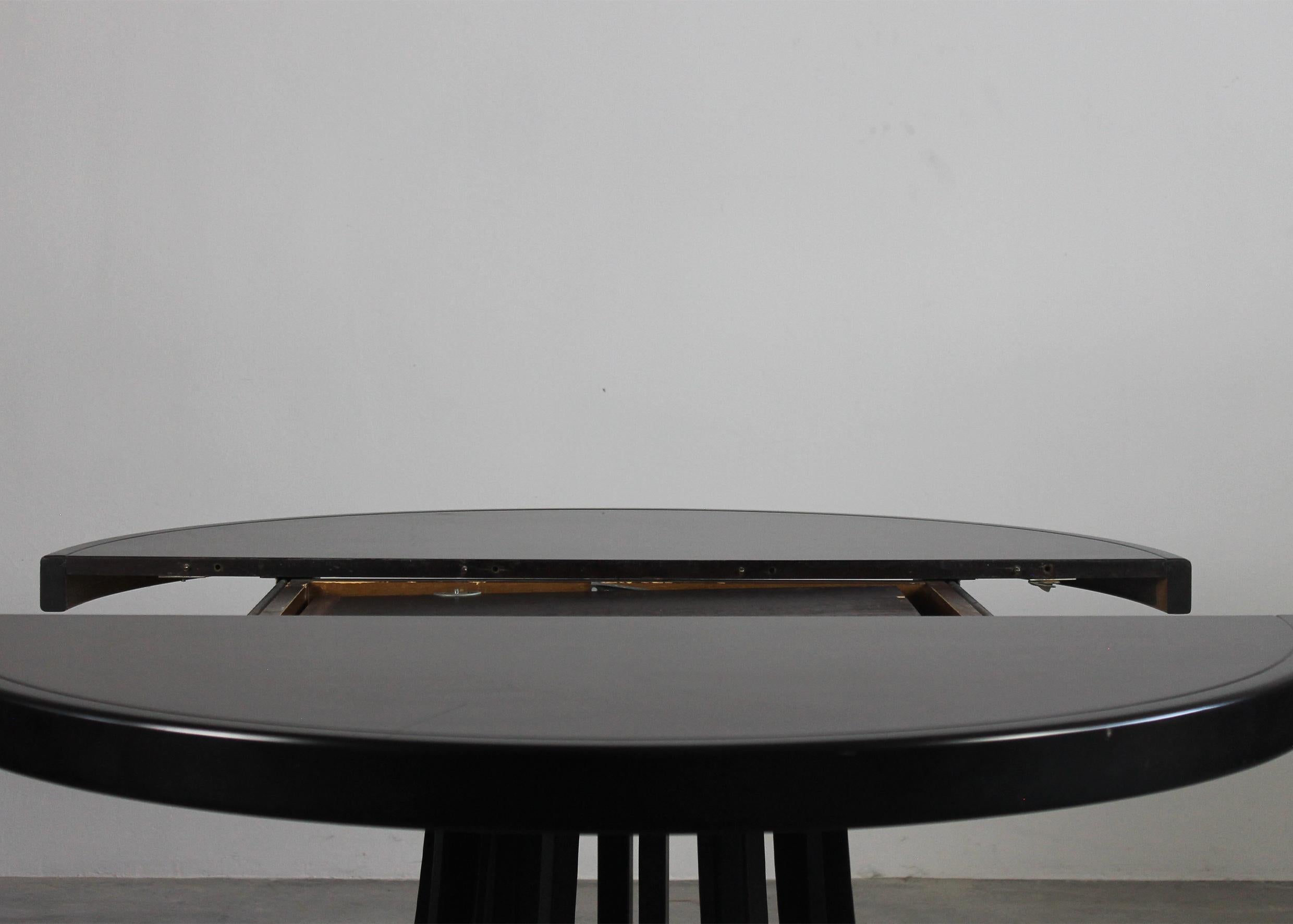 Angelo Mangiarotti Programma S11 Extensible Table by Sorgente dei Mobili 1970s In Good Condition In Montecatini Terme, IT