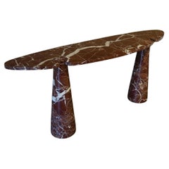 Travertine Console Tables