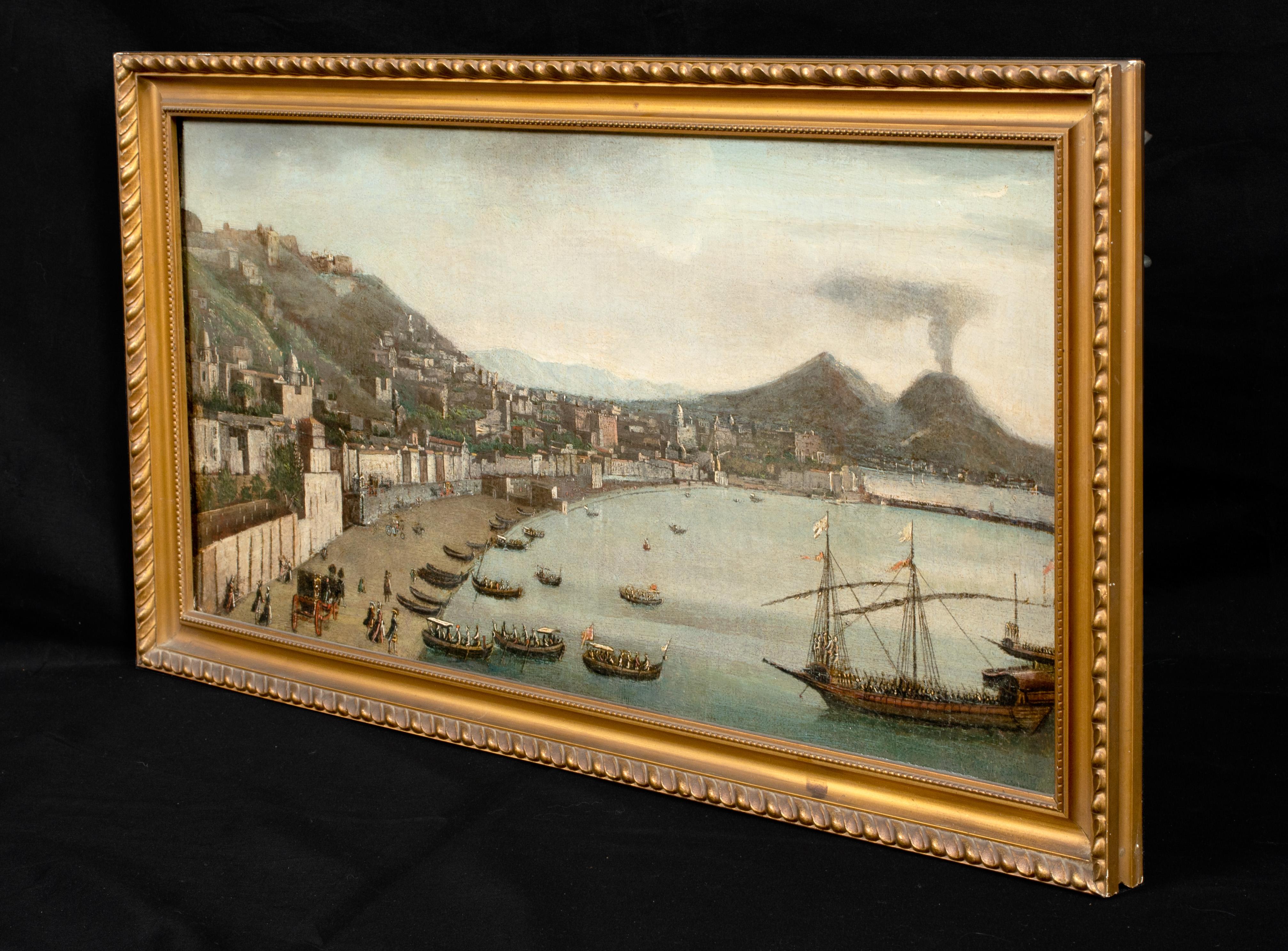Bay Of Naples, From Posillipo To Mount Vesuvius, circa 1700 1