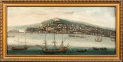 Bay Of Naples, Molo Grande & Castel Dell'Ovo, circa 1700 