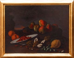 Angelo Maria Rossi, Nature morte aux fruits et aux morilles
