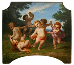 Antique By Angelo Monticelli, Dancing Putti