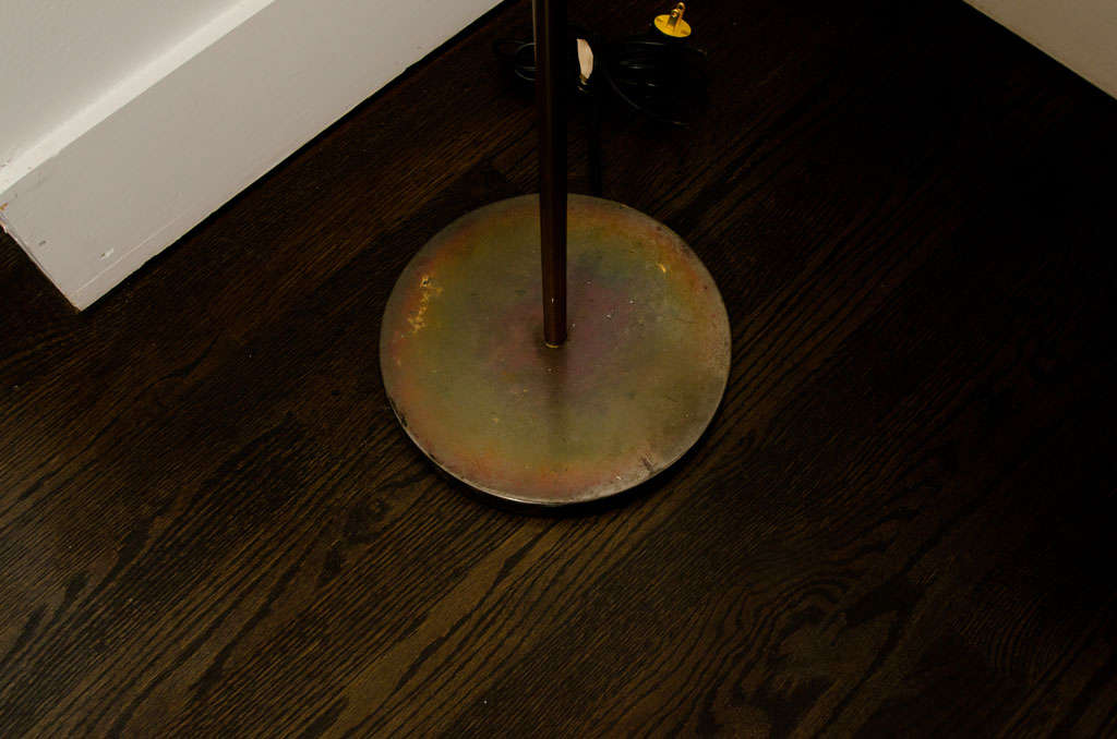 Mid-Century Modern Angelo Ostuni Adjustable Floor Lamp For Sale