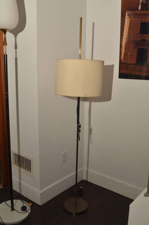Angelo Ostuni Adjustable Floor Lamp In Good Condition For Sale In Sag Harbor, NY