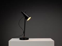 Angelo Ostuni and Renato Forti for O-Luce '201' Floor or Table Lamp in Black