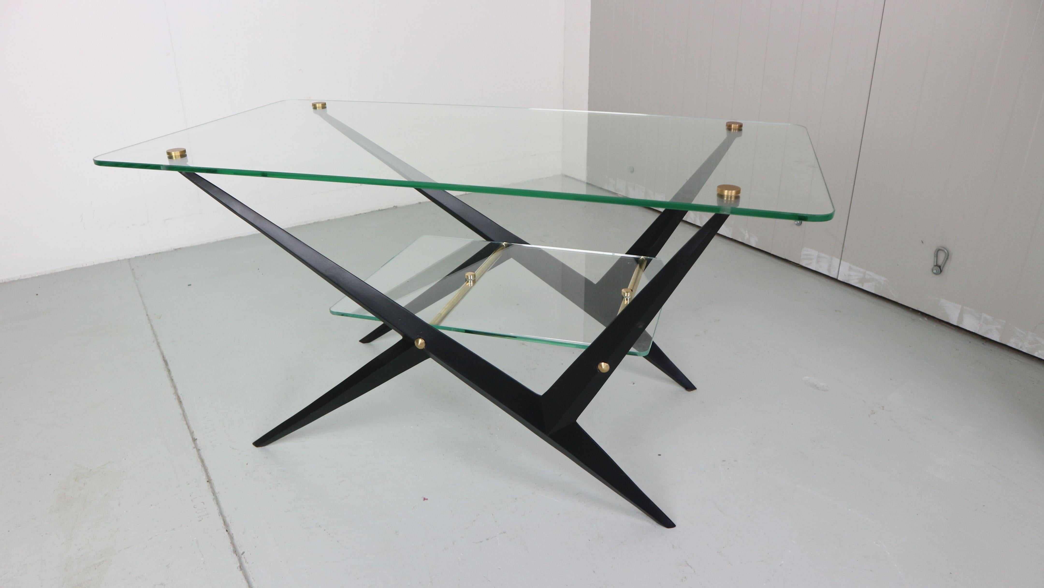 Angelo Ostuni Cocktail or Coffee Table, 1950, Italy For Sale 12