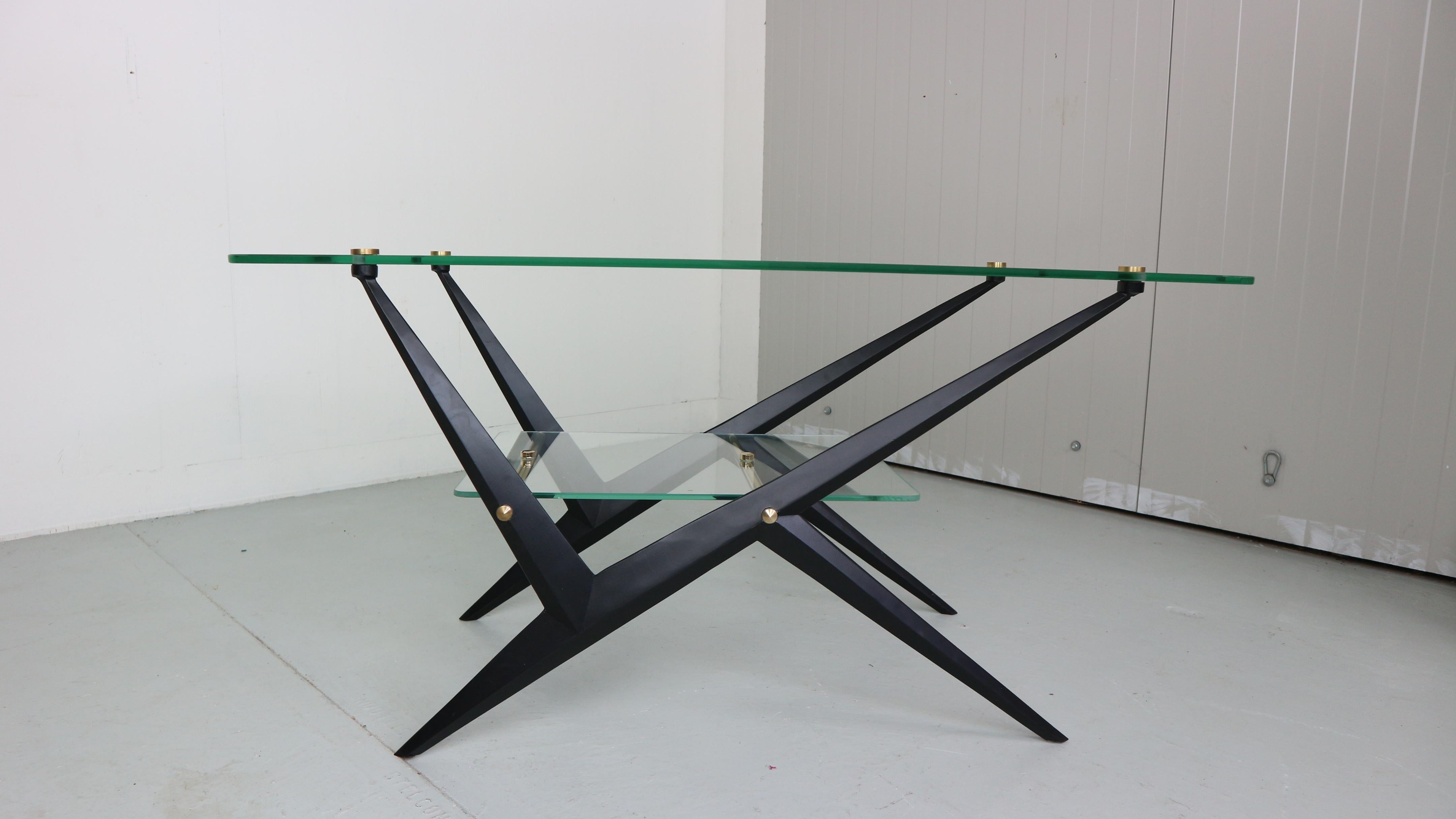 Mid-20th Century Angelo Ostuni Cocktail or Coffee Table, 1950, Italy For Sale