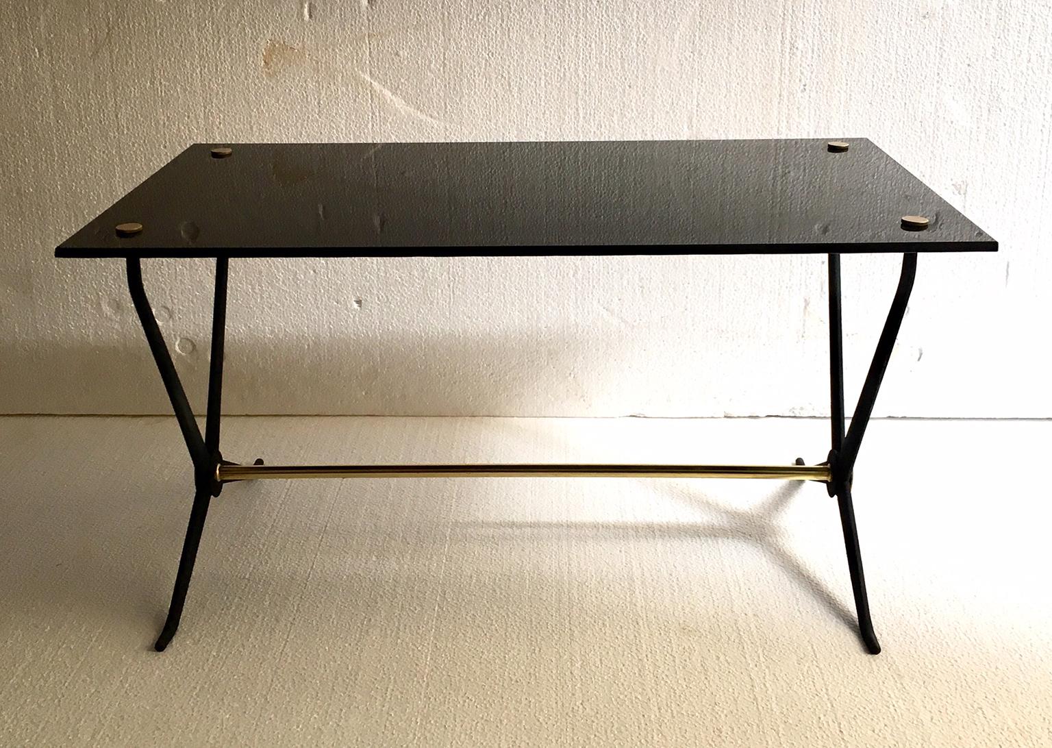 Lacquered Mid Century Italian Coffe or Cocktal Table by Angelo Ostuni