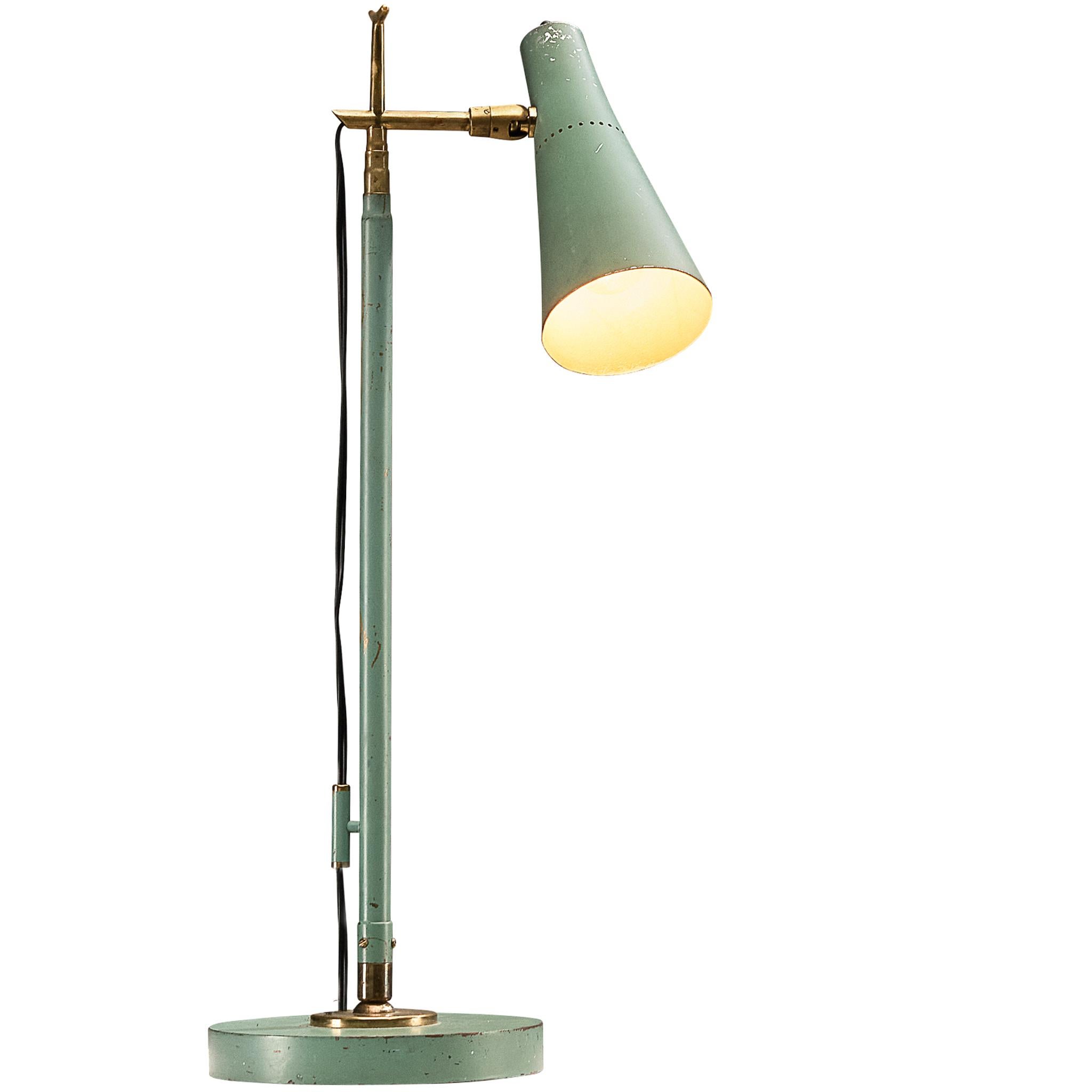 Angelo Ostuni Renato Forti for O-Luce Multifunctional ‘201’ Table and Floor Lamp