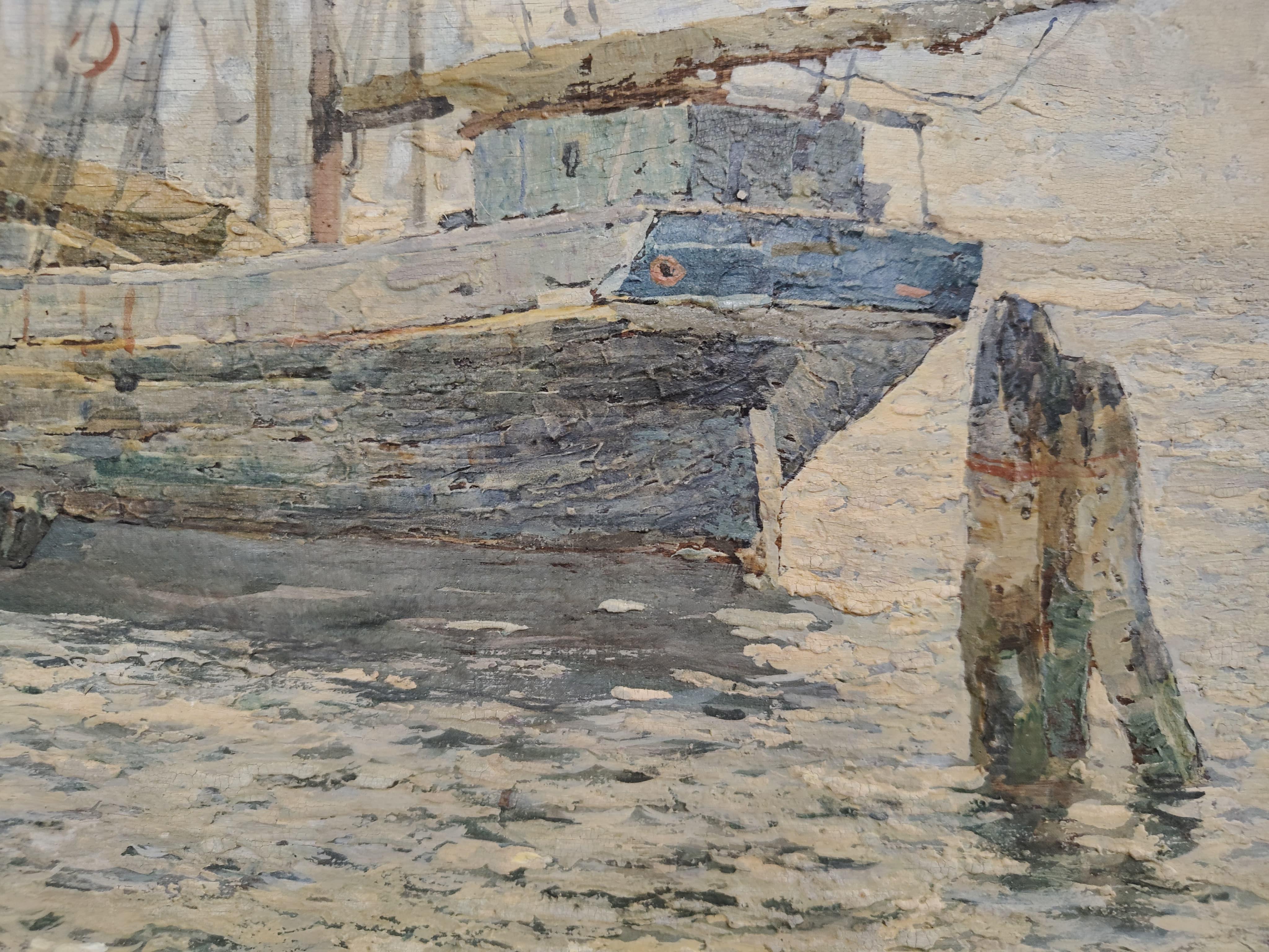 Angelo Pavan, olio su tavola 
