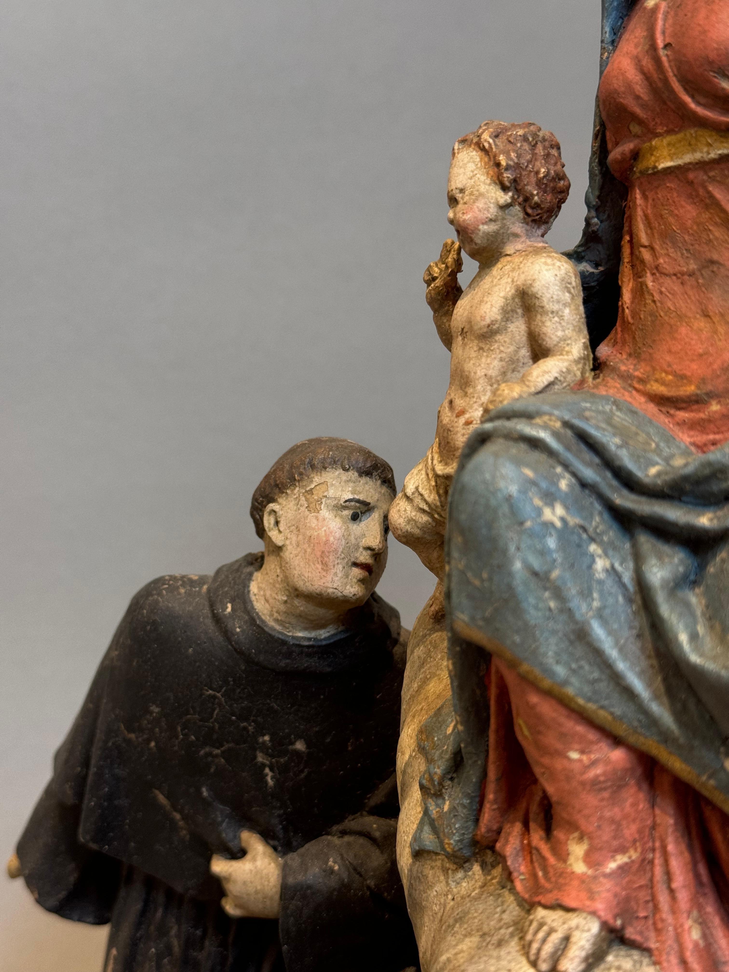 Angelo Piò (1690-1769), gruppo scultoreo in terracotta - XVIII secolo Bon état - En vente à Fidenza, IT