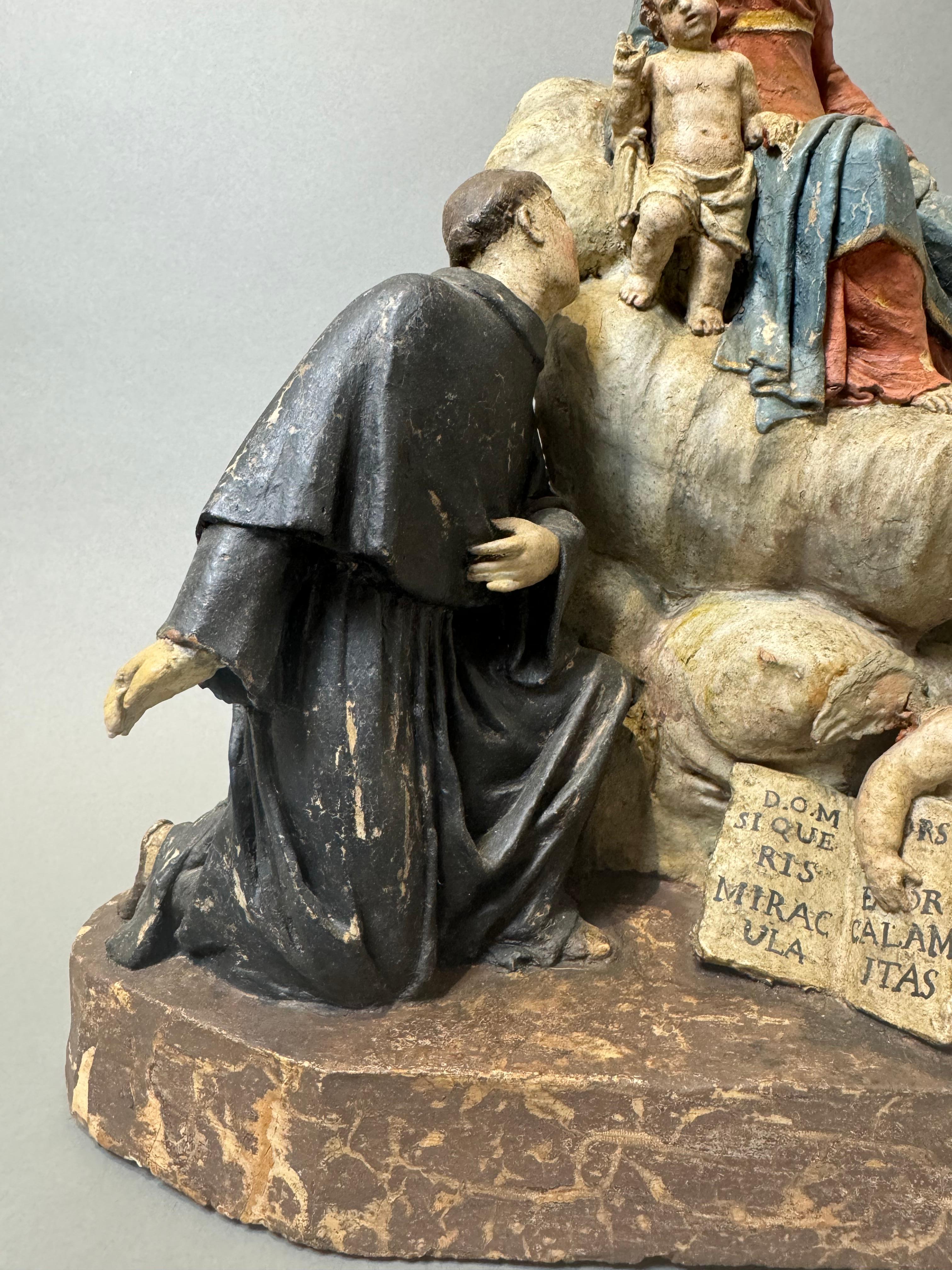 Terre cuite Angelo Piò (1690-1769), gruppo scultoreo in terracotta - XVIII secolo en vente