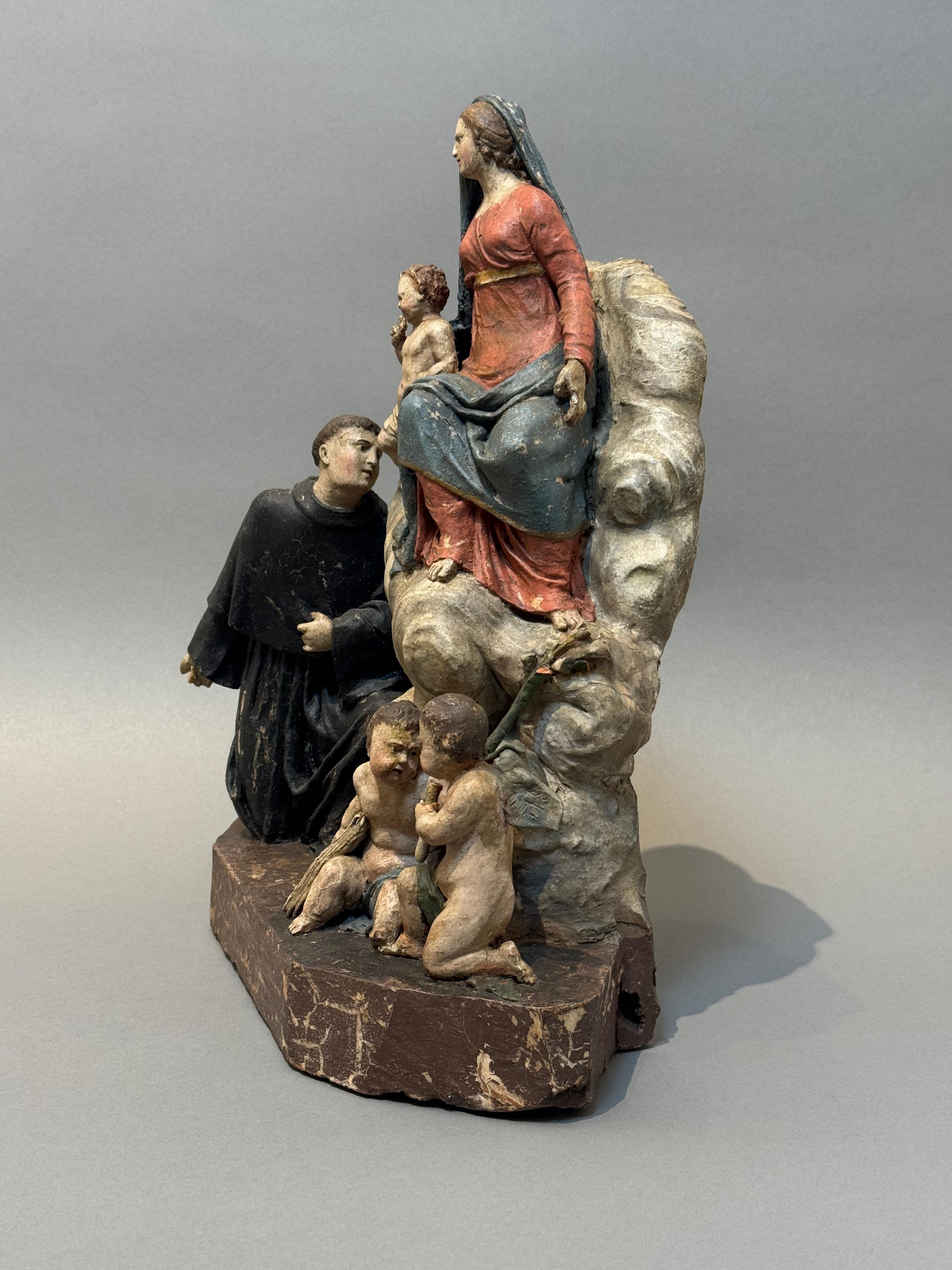 Angelo Piò (1690-1769), gruppo scultoreo in terracotta - XVIII secolo en vente 3