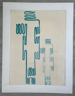 Untitled (abstract Chicago artist Moholy-Nagy pupil)