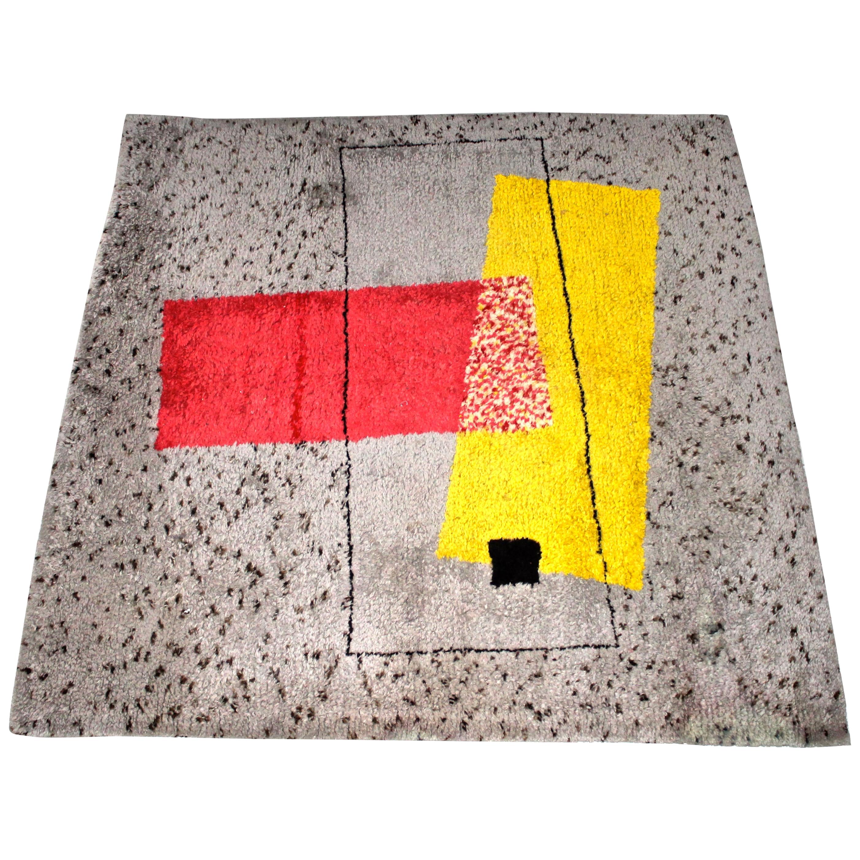  Moholy-Nagy 'Chicago Bauhaus' Angelo Testa V'Soske Rug For Sale