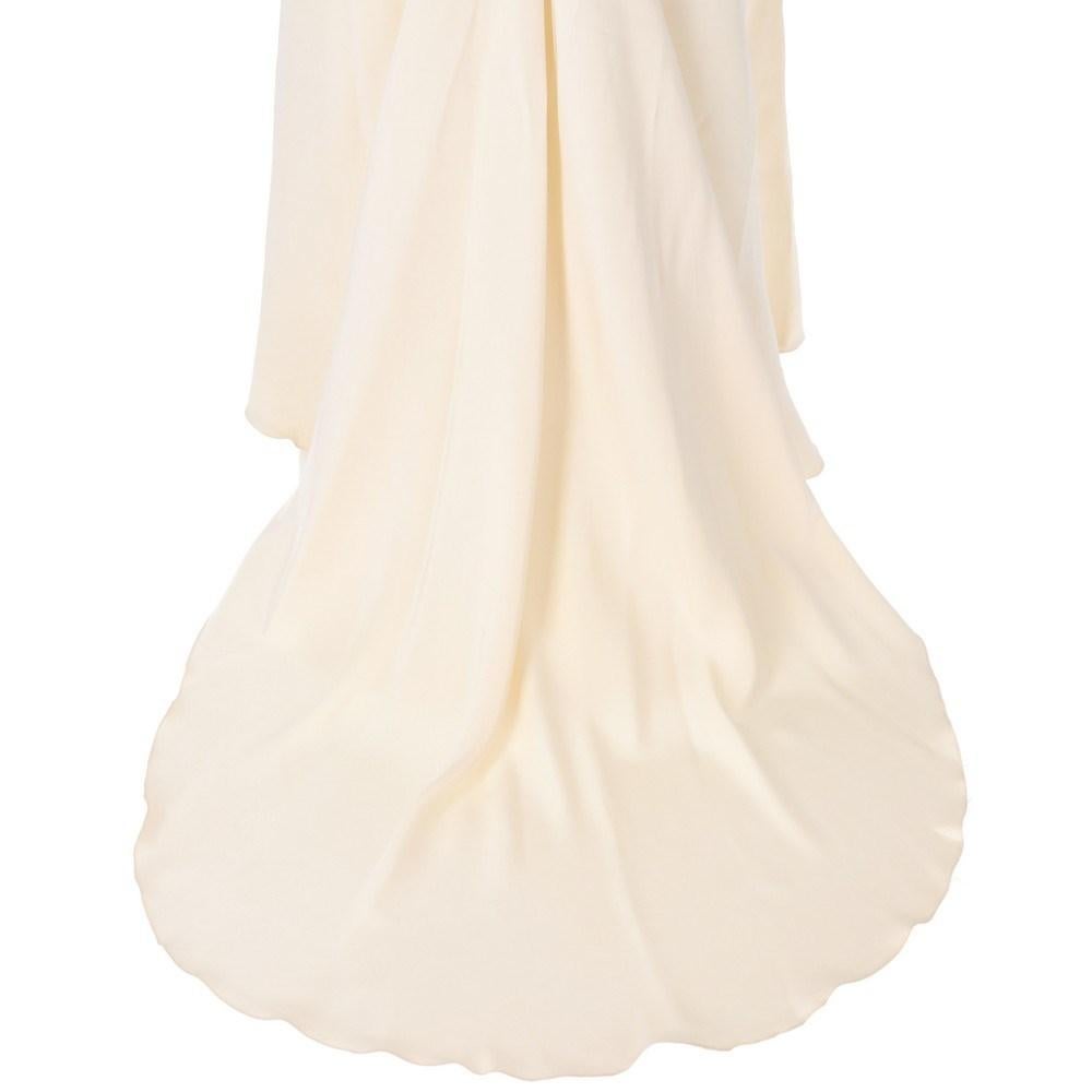 A.N.G.E.L.O. Vintage Cult ivory silk tailored 90s mermaid wedding dress 2