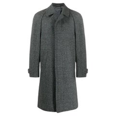 A.N.G.E.L.O. Vintage Cult x Canda International blue melange wool 90s coat
