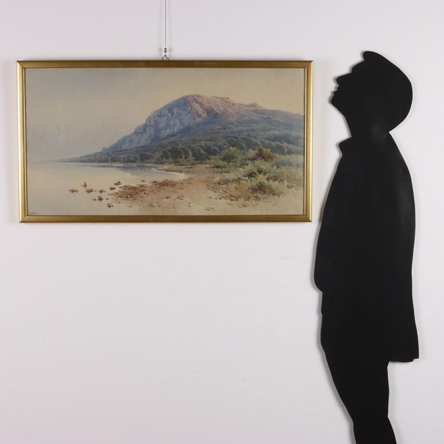 Gemälde von Angelos Giallinas Ansicht von Korfu 19. Jahrhundert im Angebot 1