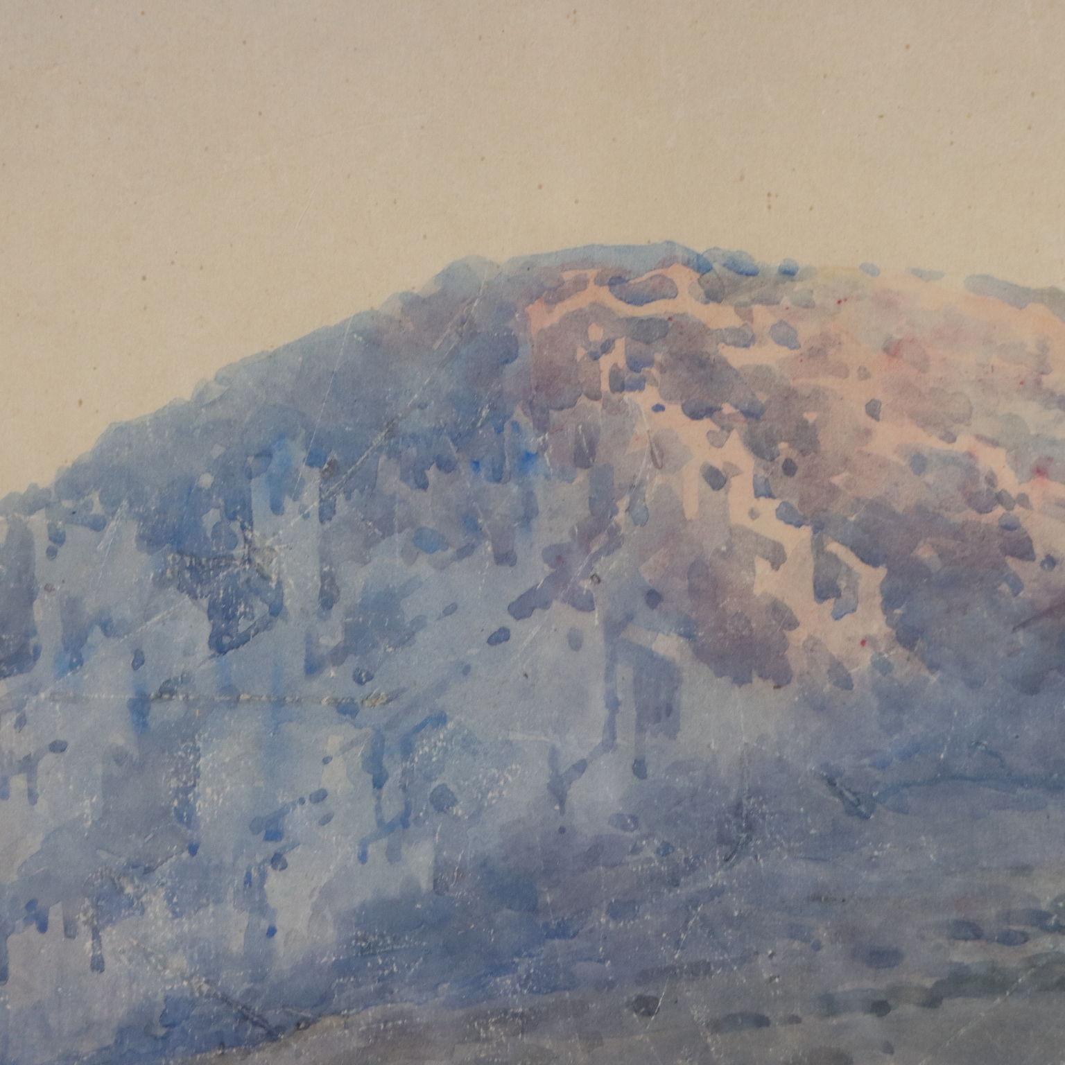 Gemälde von Angelos Giallinas Ansicht von Korfu 19. Jahrhundert im Angebot 4